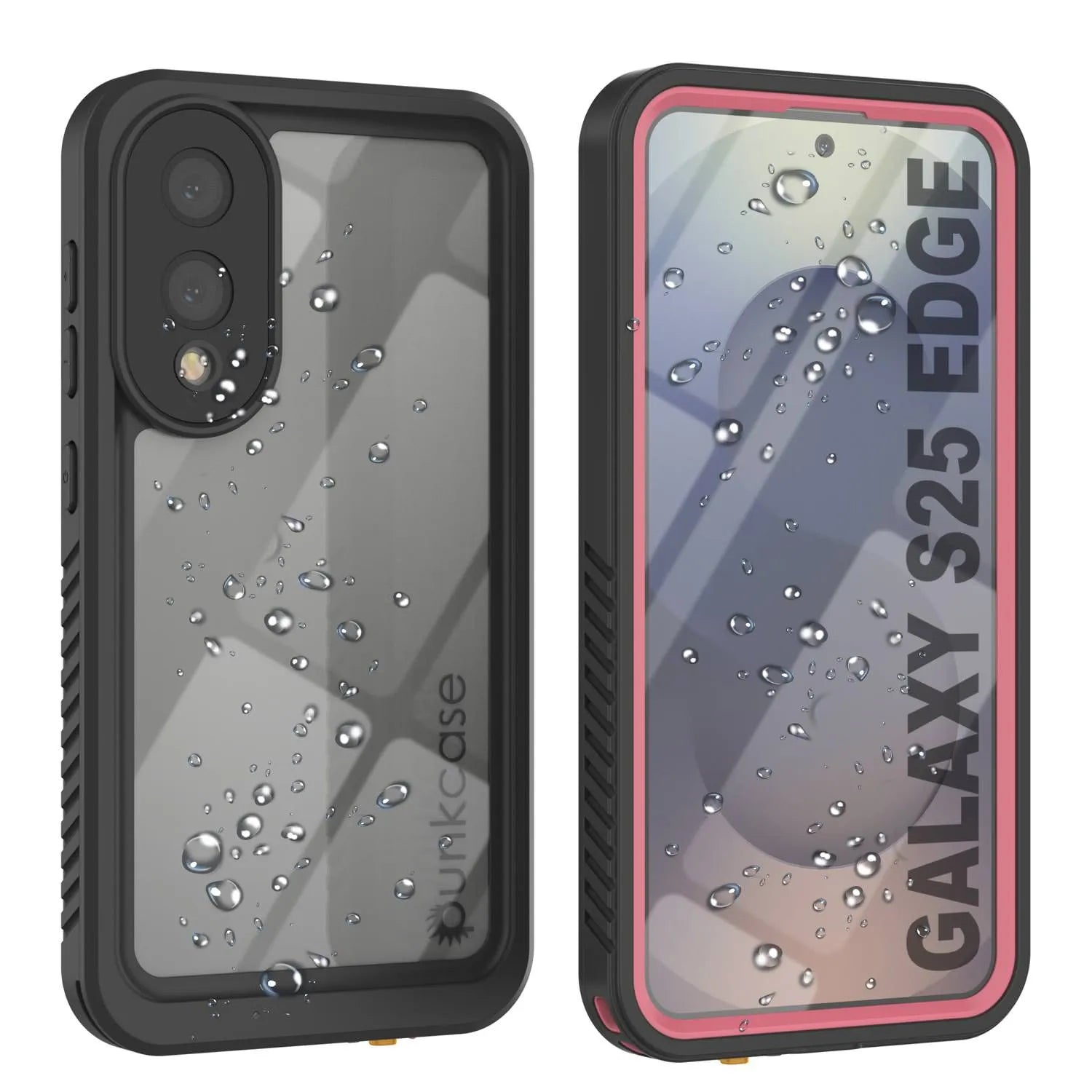 Galaxy S25 Edge Water/ Shockproof [Extreme Series] With Screen Protector Case [Pink]