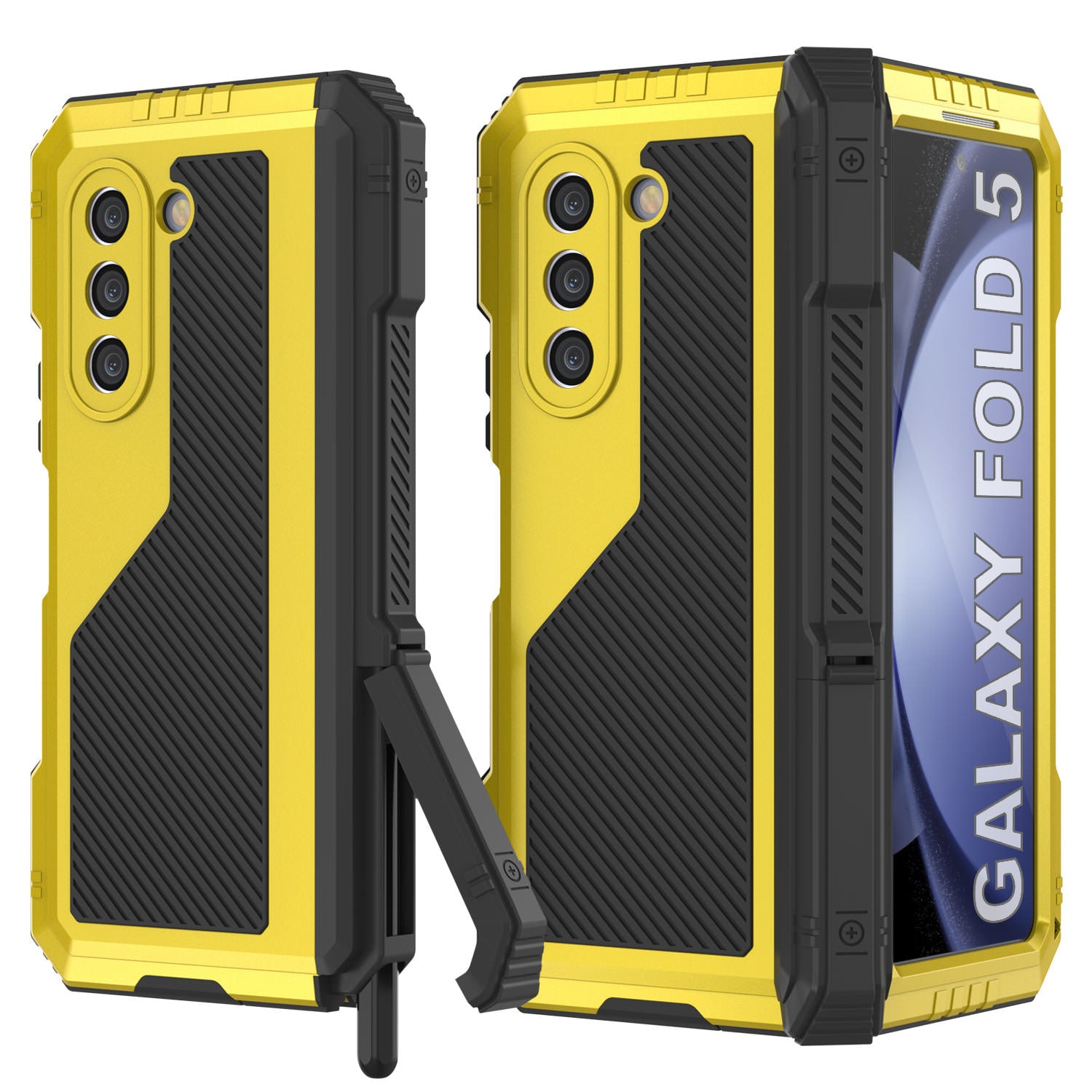 Galaxy Z Fold5 Metal Case, Heavy Duty Military Grade Armor Cover Full – punkcase Galaxy Z Fold5 Metal Case, Heavy Duty Military Grade Armor Cover Full – punkcase