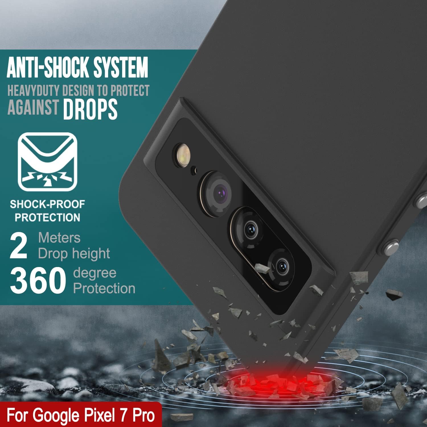 For Google Pixel 7/7 Pro Waterproof Dropproof Dustproof 360° Full Protect  Case