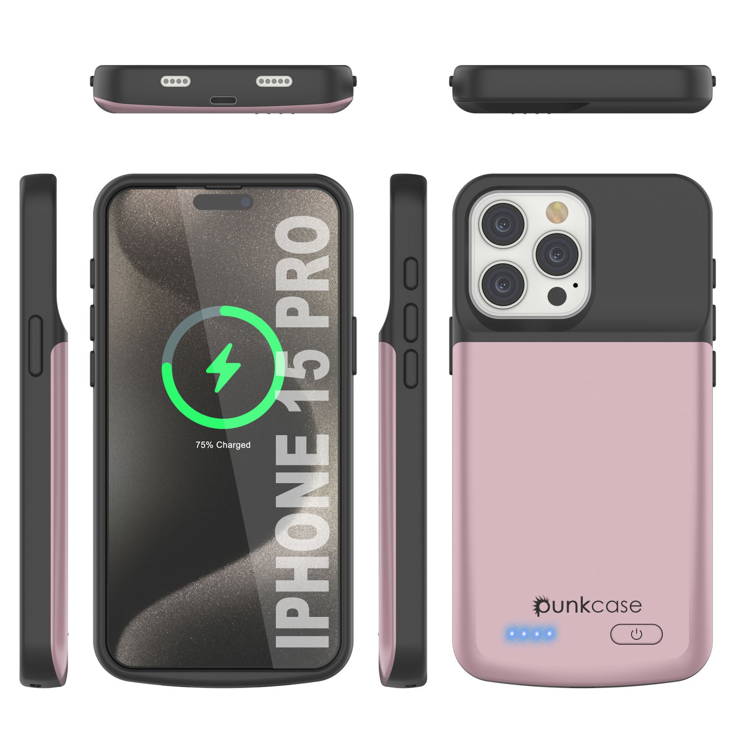 10000mah Iphone 12 Pro Max Battery Case IPhone 15 Pro Battery Case