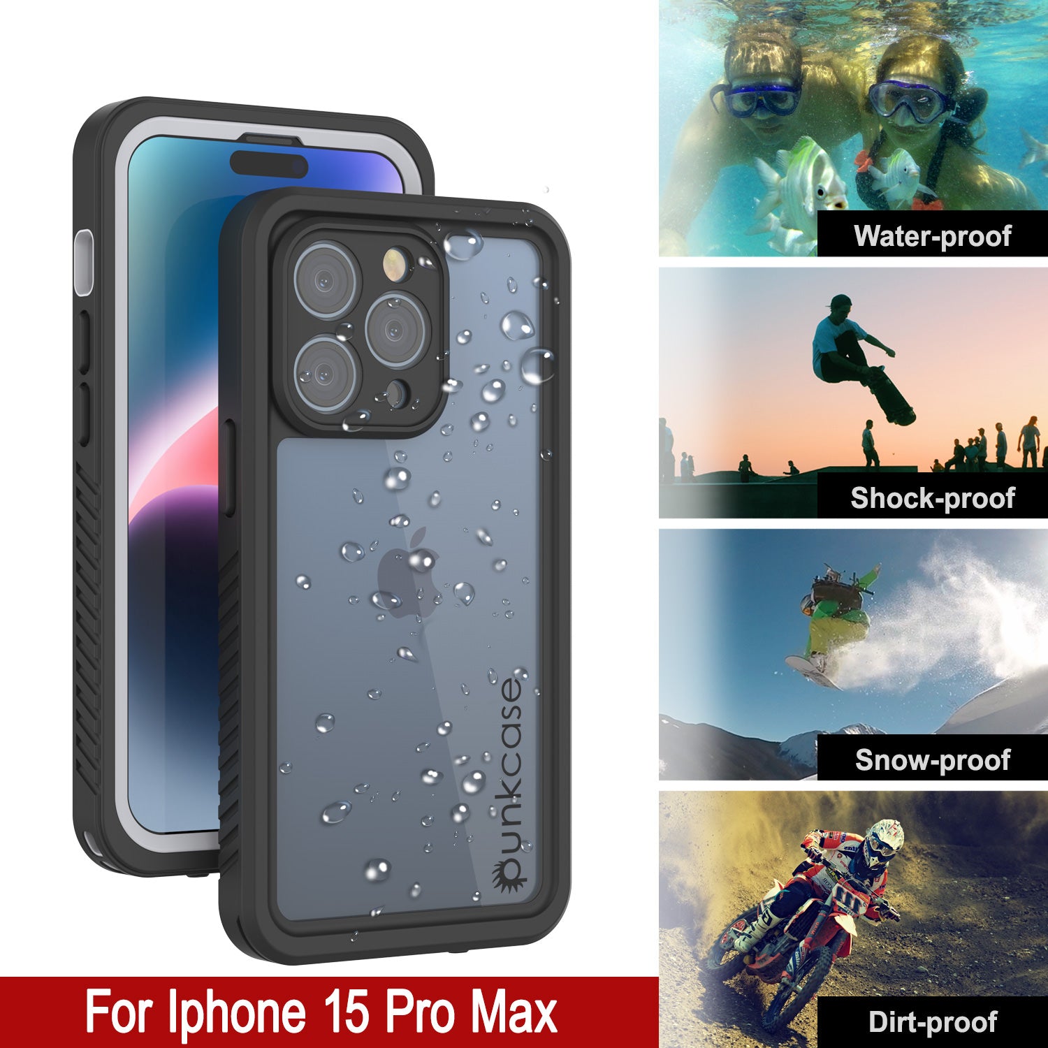 Antishock iPhone 15 / Pro / Pro Max - Tecnoboss