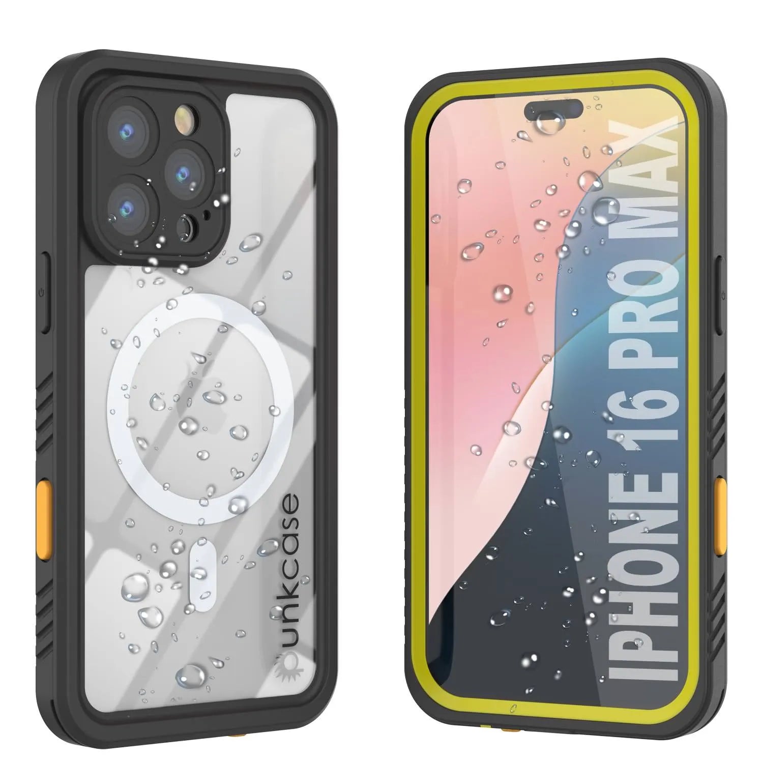 iPhone 16 Pro Max Waterproof Case, Punkcase [Extreme Mag Series