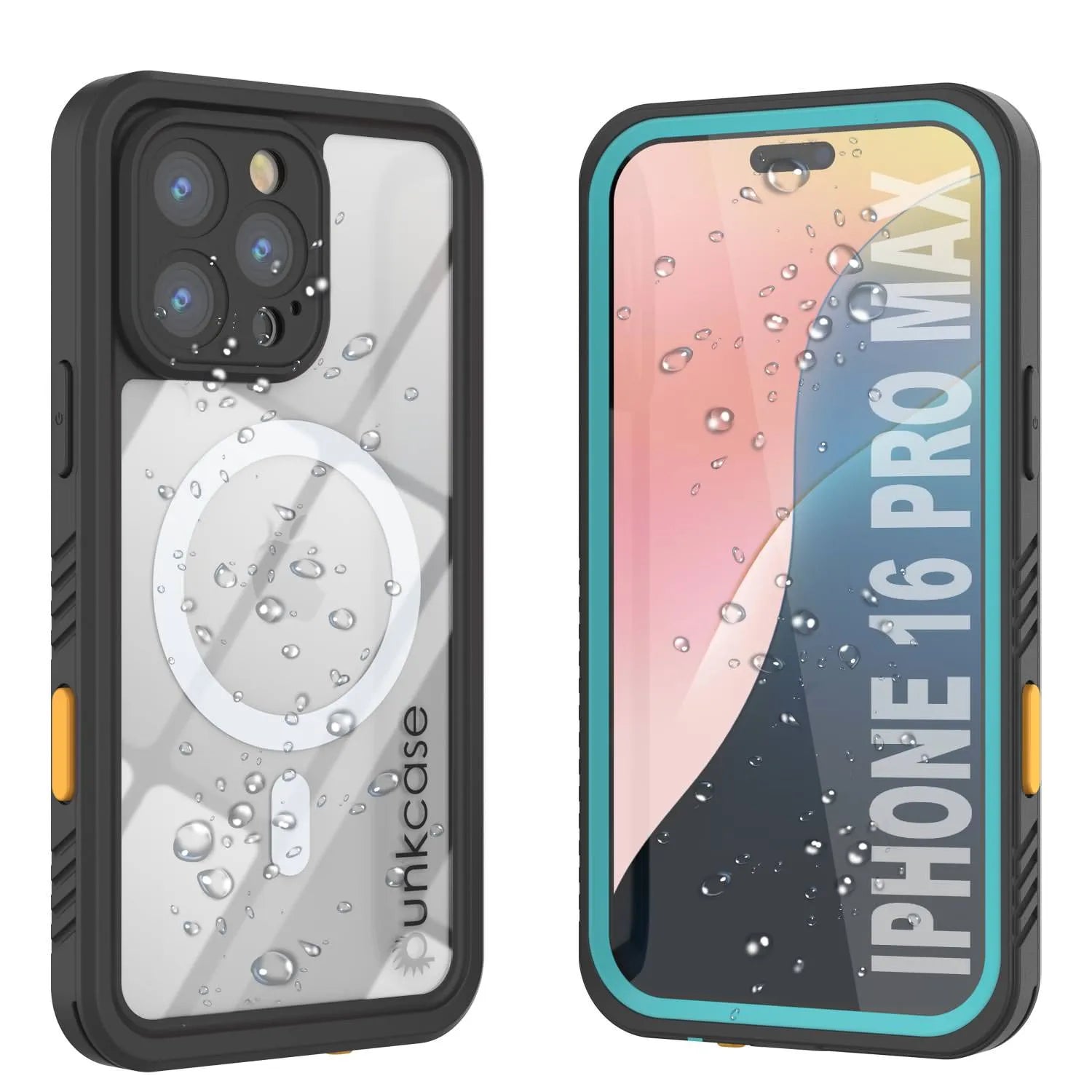 iPhone 16 Pro Max Waterproof Case, Punkcase [Extreme Mag Series