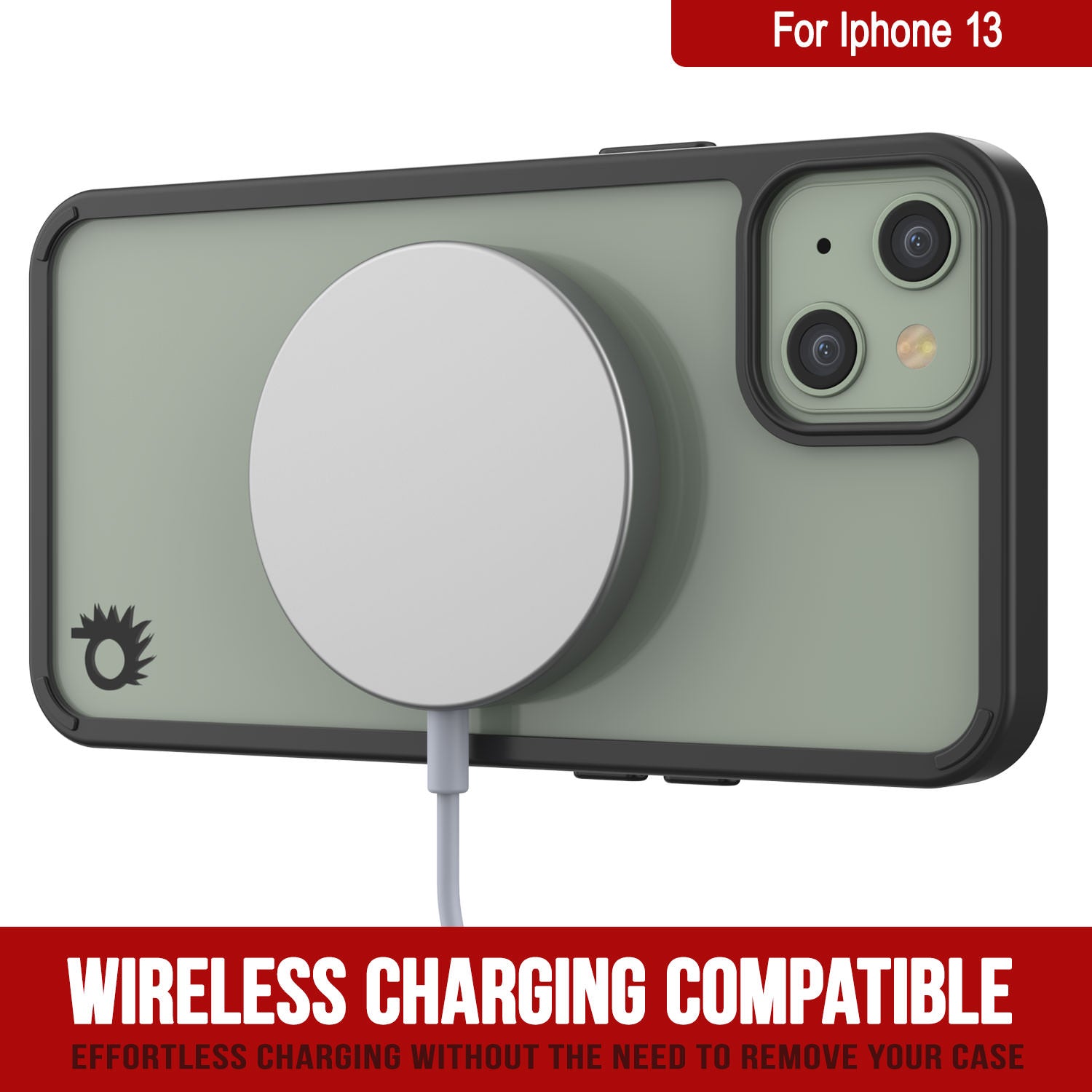 iPhone 13 Case Punkcase® LUCID 2.0 Black Series w/ PUNK SHIELD Screen Protector | Ultra Fit