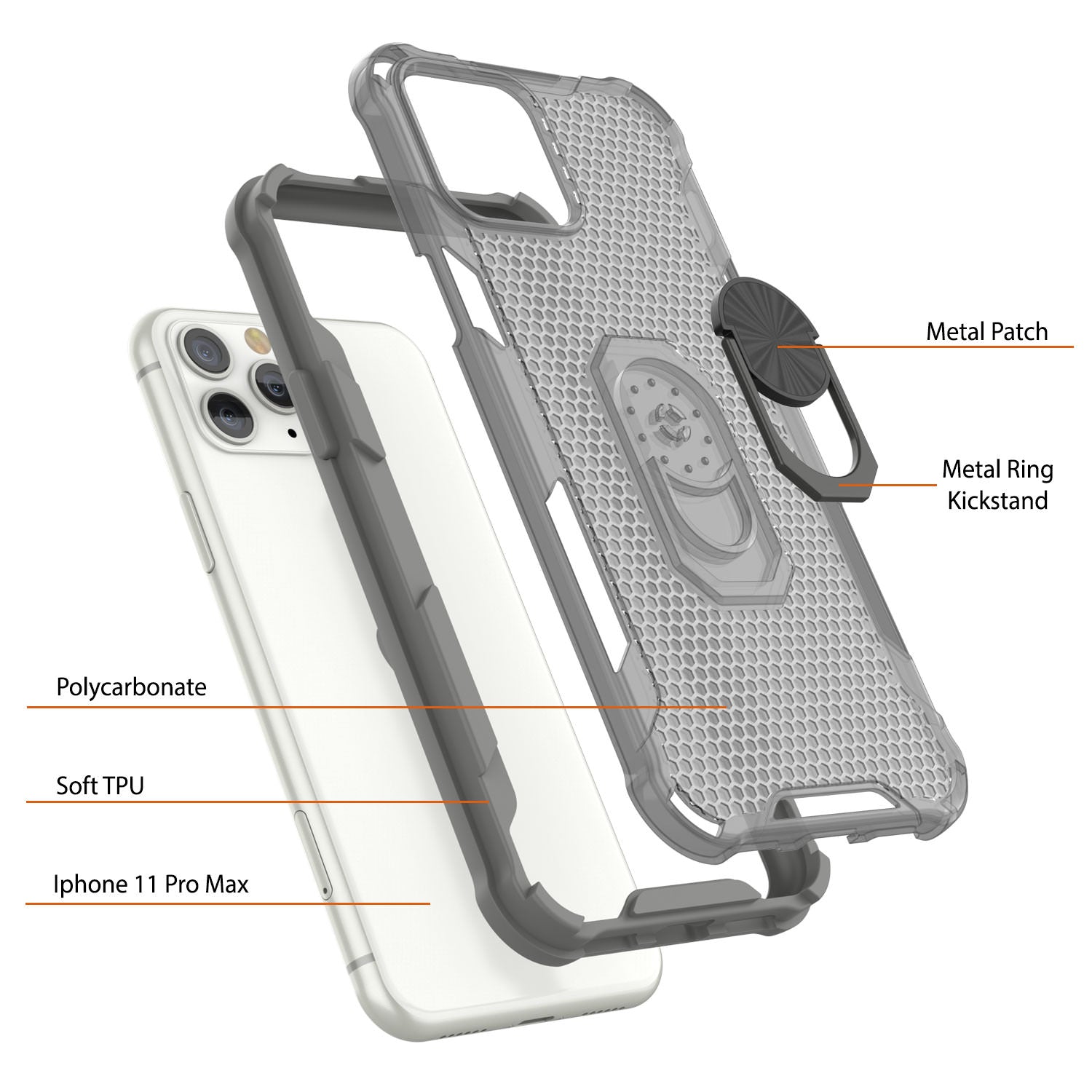 case cover phone Quad Lock Case iPhone 11 Pro