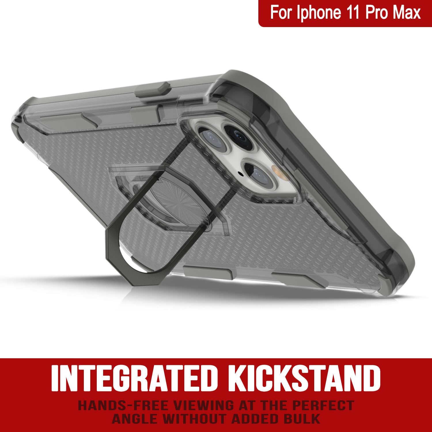phone cases for iphone 11 pro max For iPhone 11 Pro Max Case Heavy Duty Defender with Air Kickstand Cove IHWIRELESS
