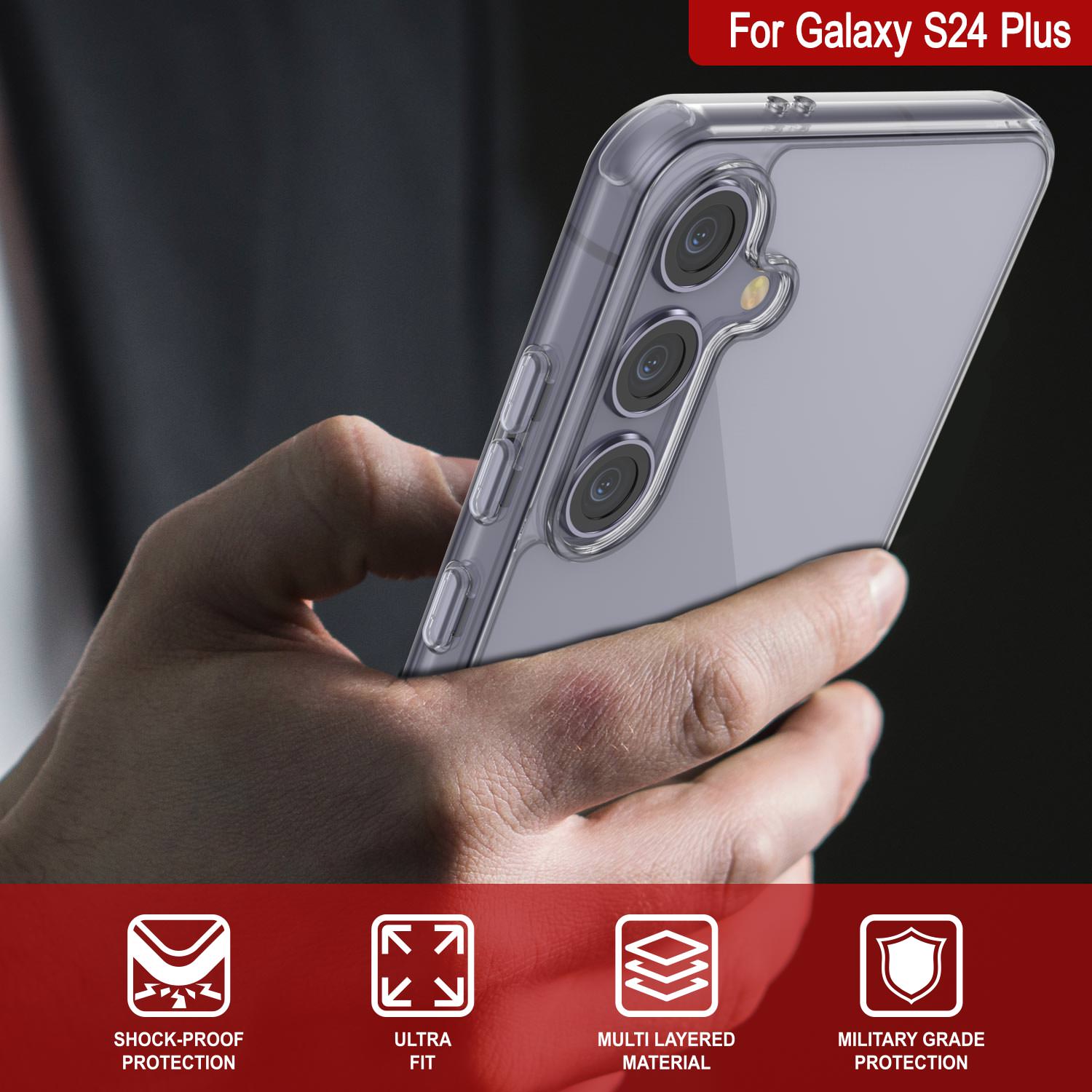 Galaxy S24 Plus Case [Clear Acrylic Series] [Non-Slip] For Galaxy S24 Plus [Clear]