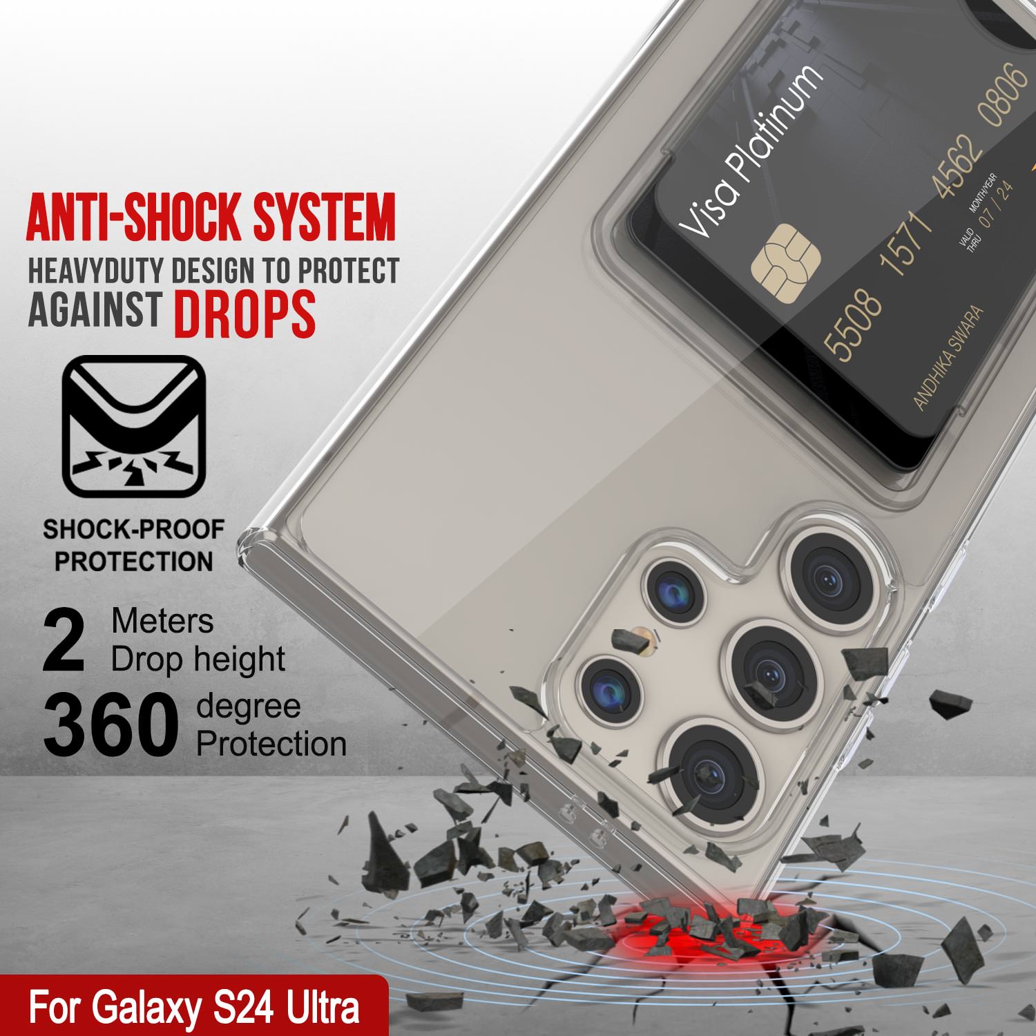 s24 ultra card holder sleeve case Best Wallet for Galaxy magnetic easy to close strap Galaxy S24 Ultra Card Holder