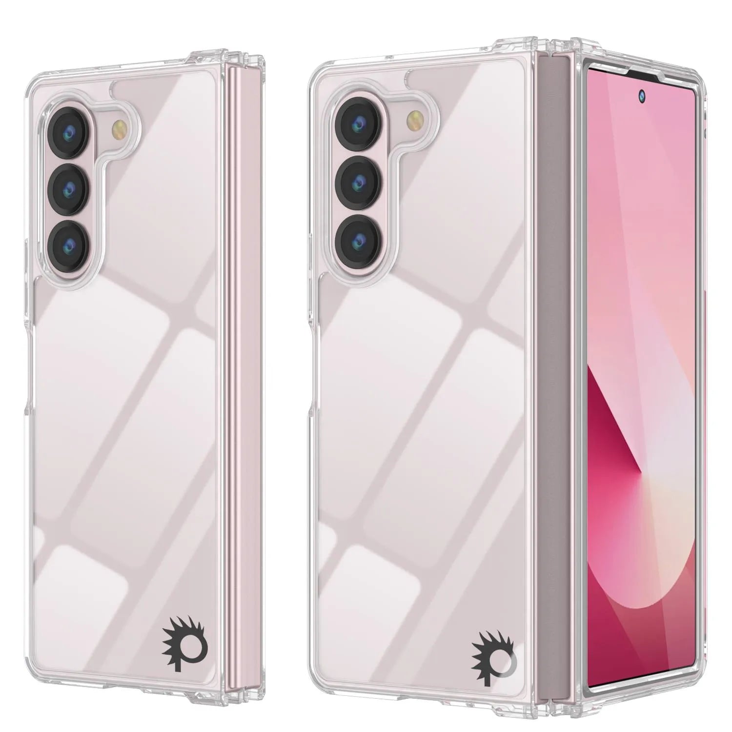 Galaxy Z Fold6 Case [Clear Acrylic Series] [Non-Slip] For Galaxy Z Fold6 [White]