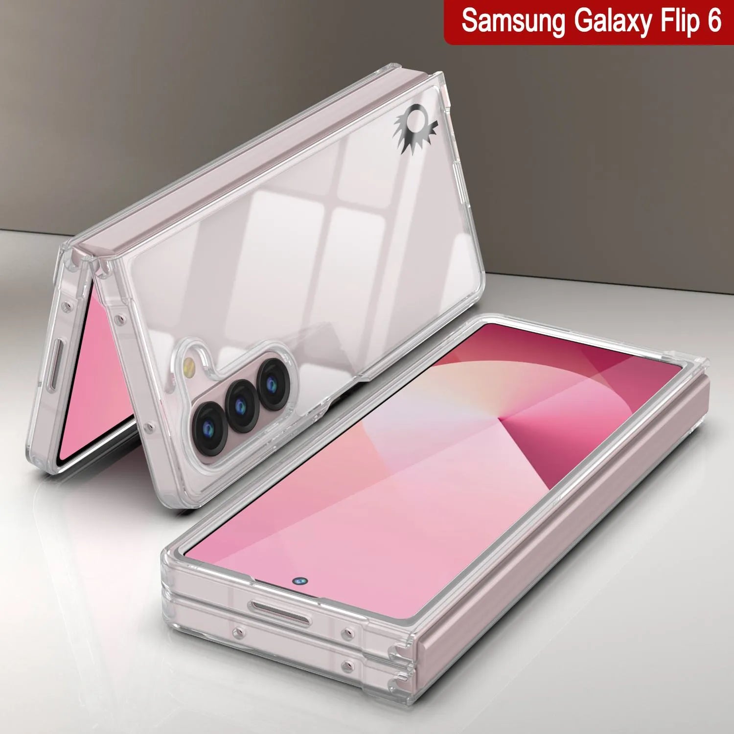 Galaxy Z Fold6 Case [Clear Acrylic Series] [Non-Slip] For Galaxy Z Fold6 [White]