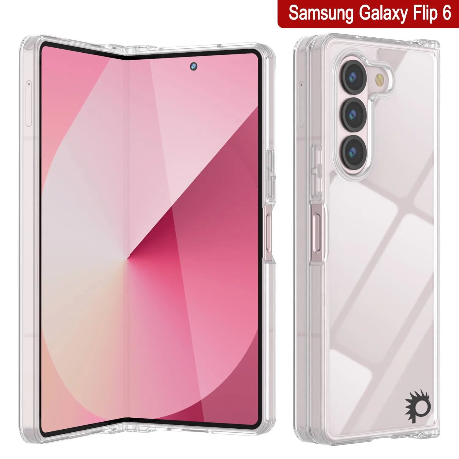 Galaxy Z Fold6 Case [Clear Acrylic Series] [Non-Slip] For Galaxy Z Fold6 [White]