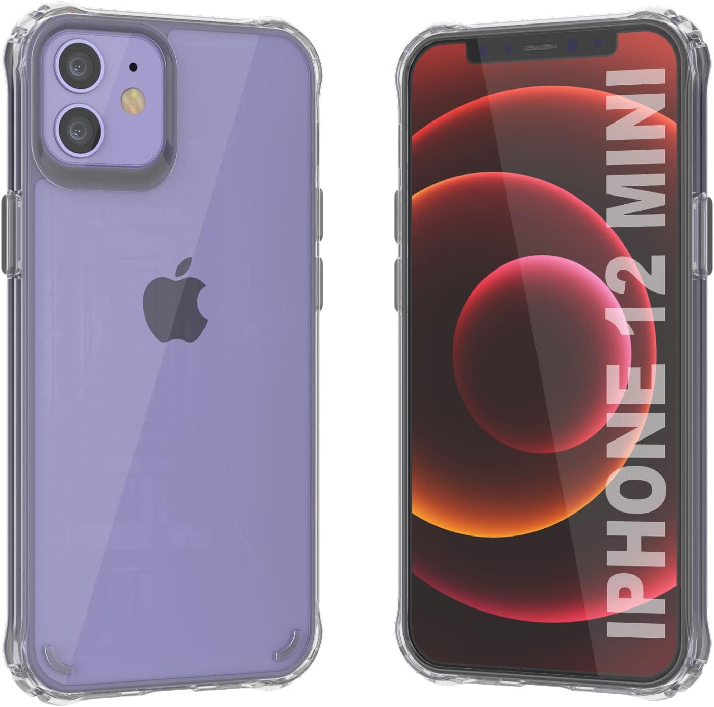 Anti-Slip iPhone 13 Mini TPU Case - Flexible - Transparent