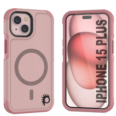 PunkCase iPhone 15 Plus Case, [Spartan 2.0 Series] Clear