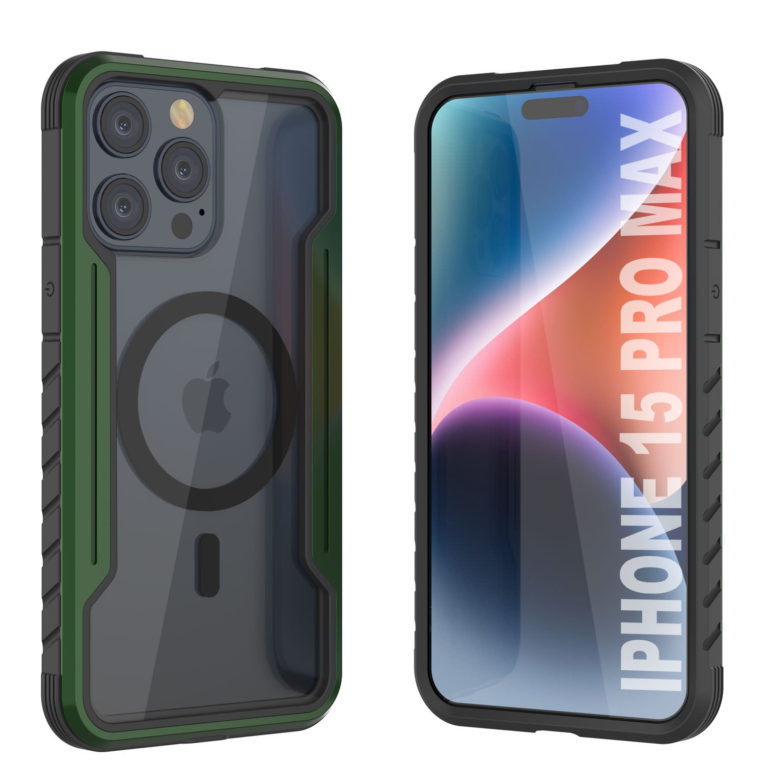 For Apple iPhone 15 6.1 inch Slim Matte Colored Frame