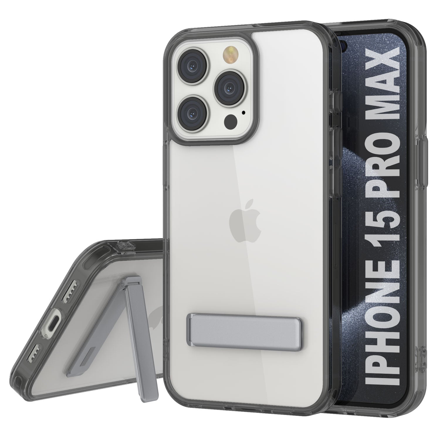 High smartphone case, iPhone® 15 Pro Max, Black