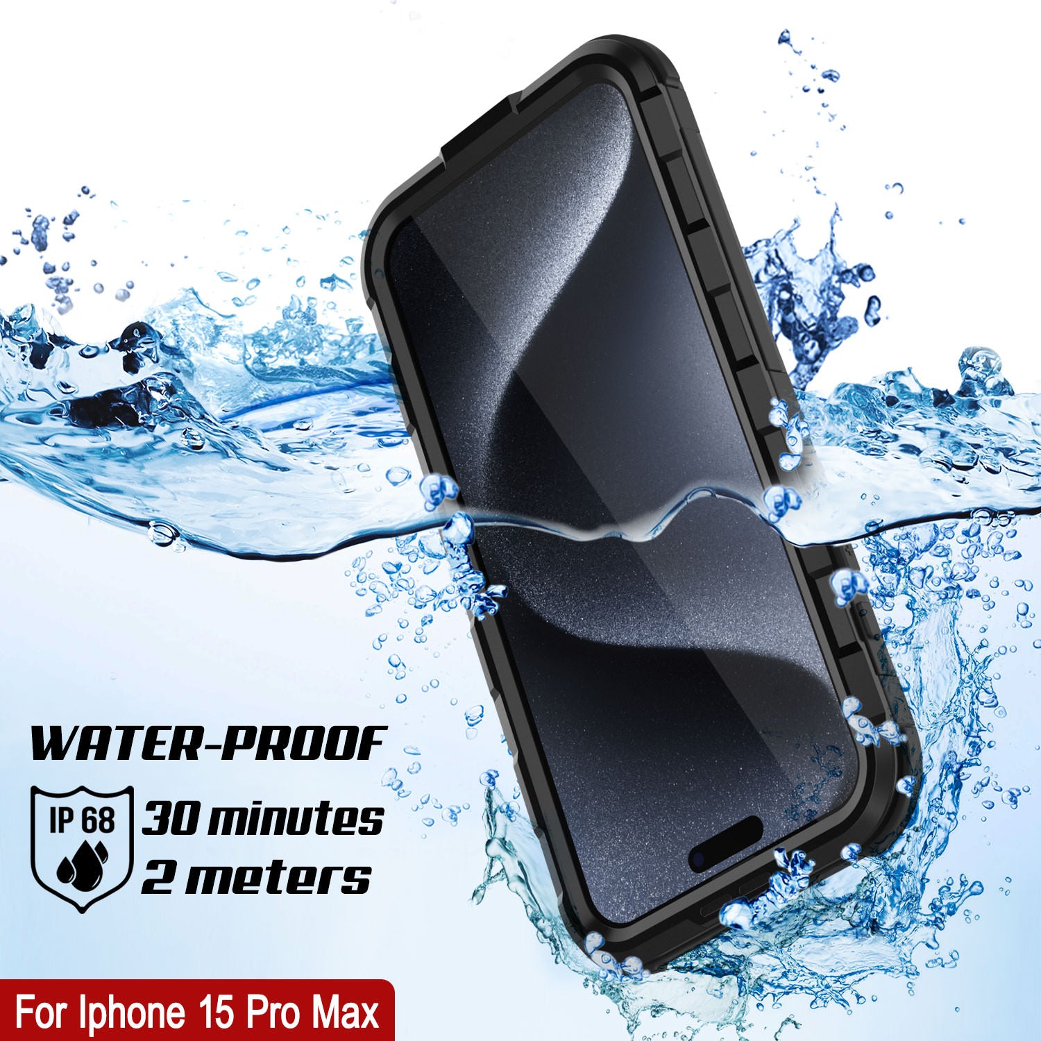 iPhone 15 Pro Max Metal Extreme 2.0 Series Aluminum Waterproof Case IP –  punkcase