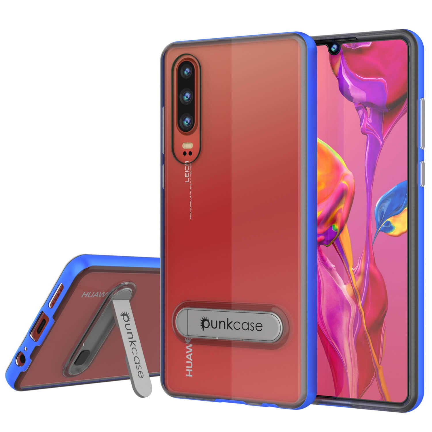 Punkcase P30 Pro Case [Lucid 3.0 Series] Armor Cover [Blue]