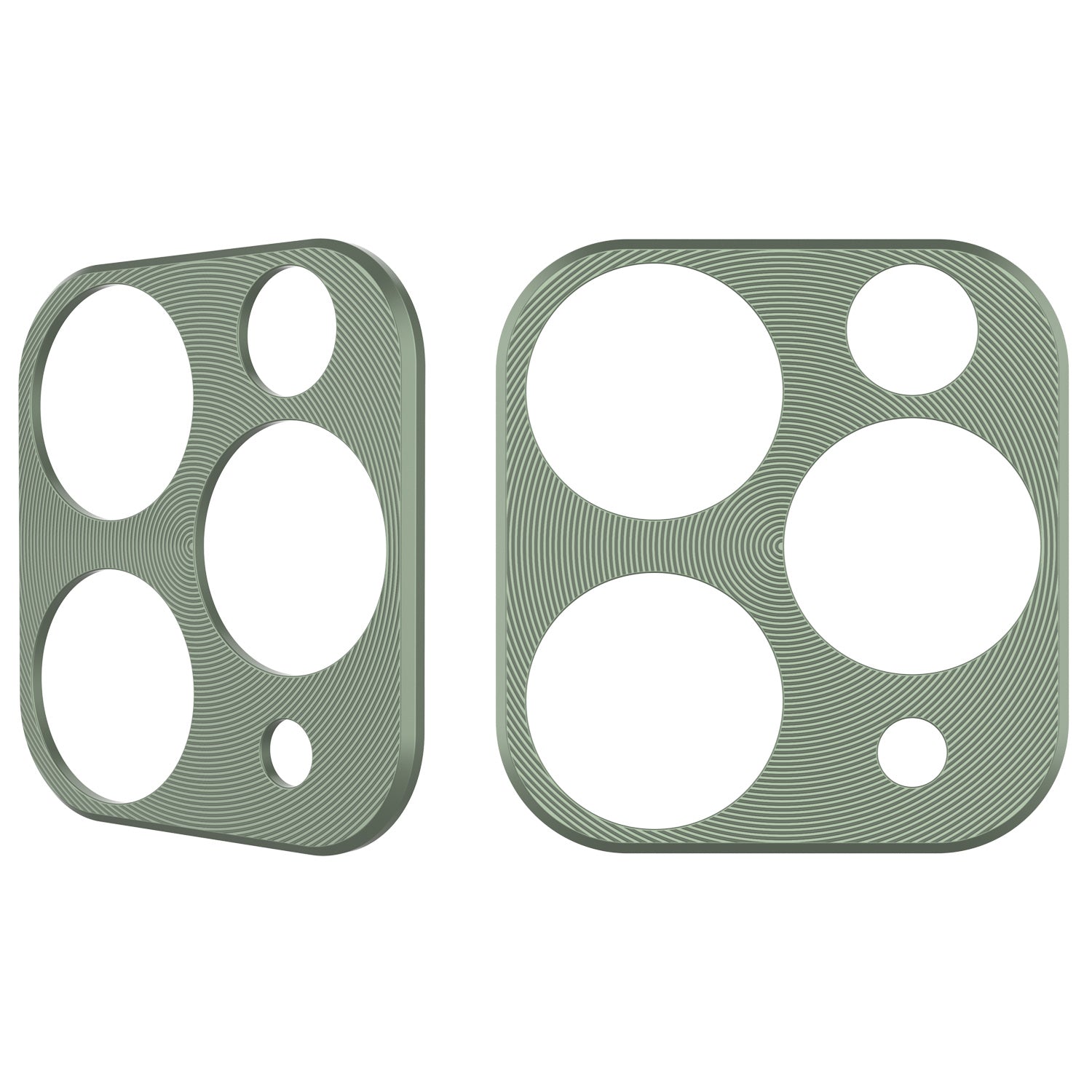 Punkcase iPhone 11 Pro Max Camera Protector Ring [Green]