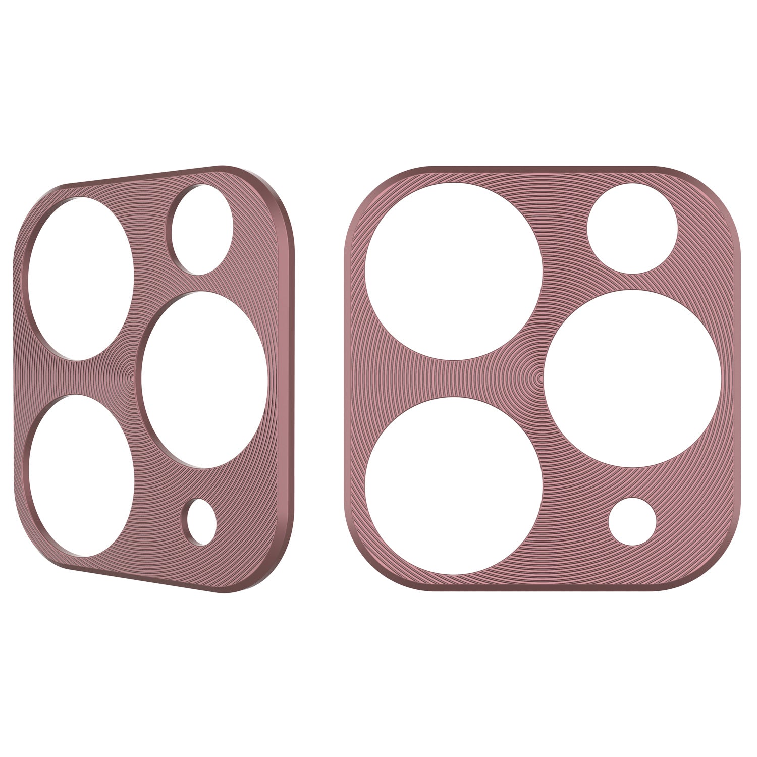 Punkcase iPhone 11 Pro Max Camera Protector Ring [Rose-Gold]