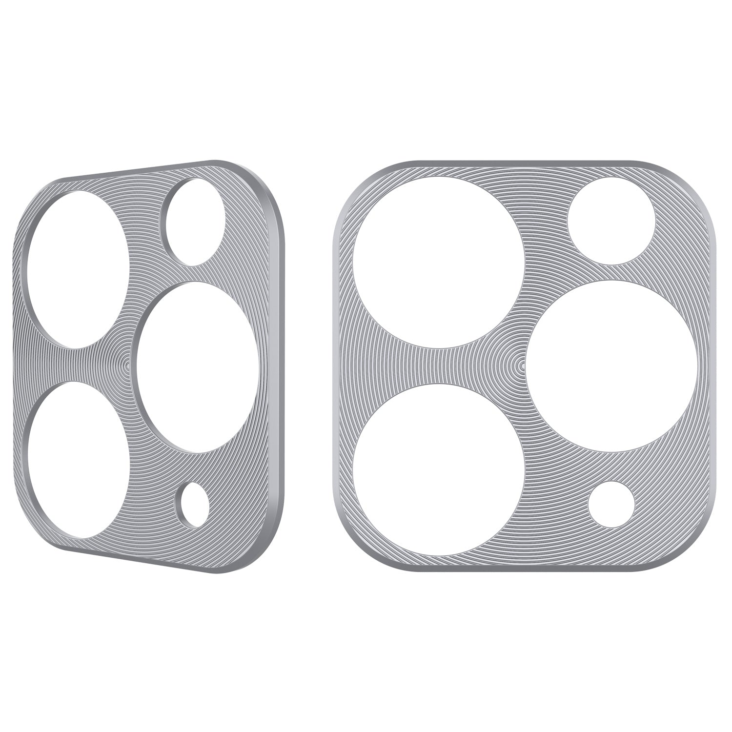 Punkcase iPhone 11 Pro Max Camera Protector Ring [Silver]