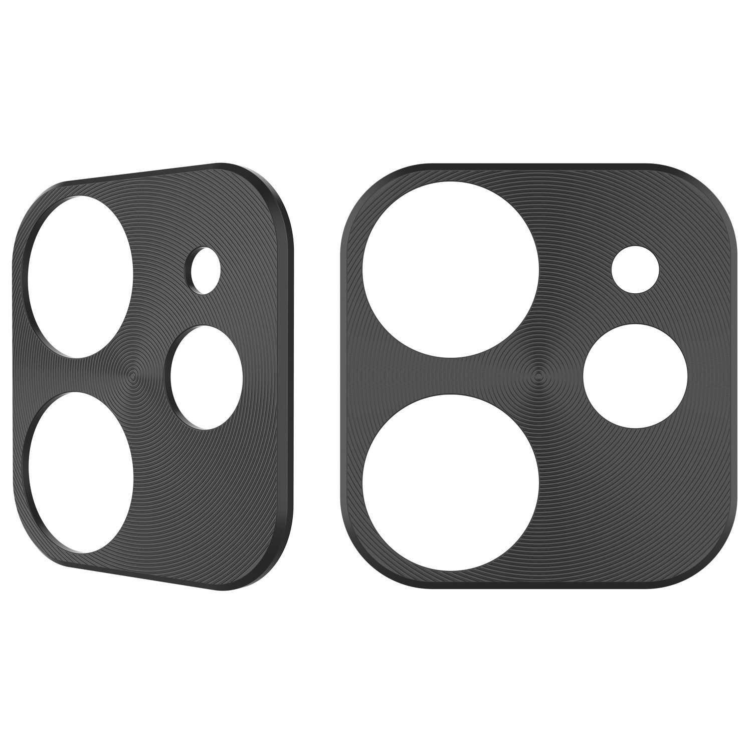 Punkcase iPhone 11 Camera Protector Ring [Black]