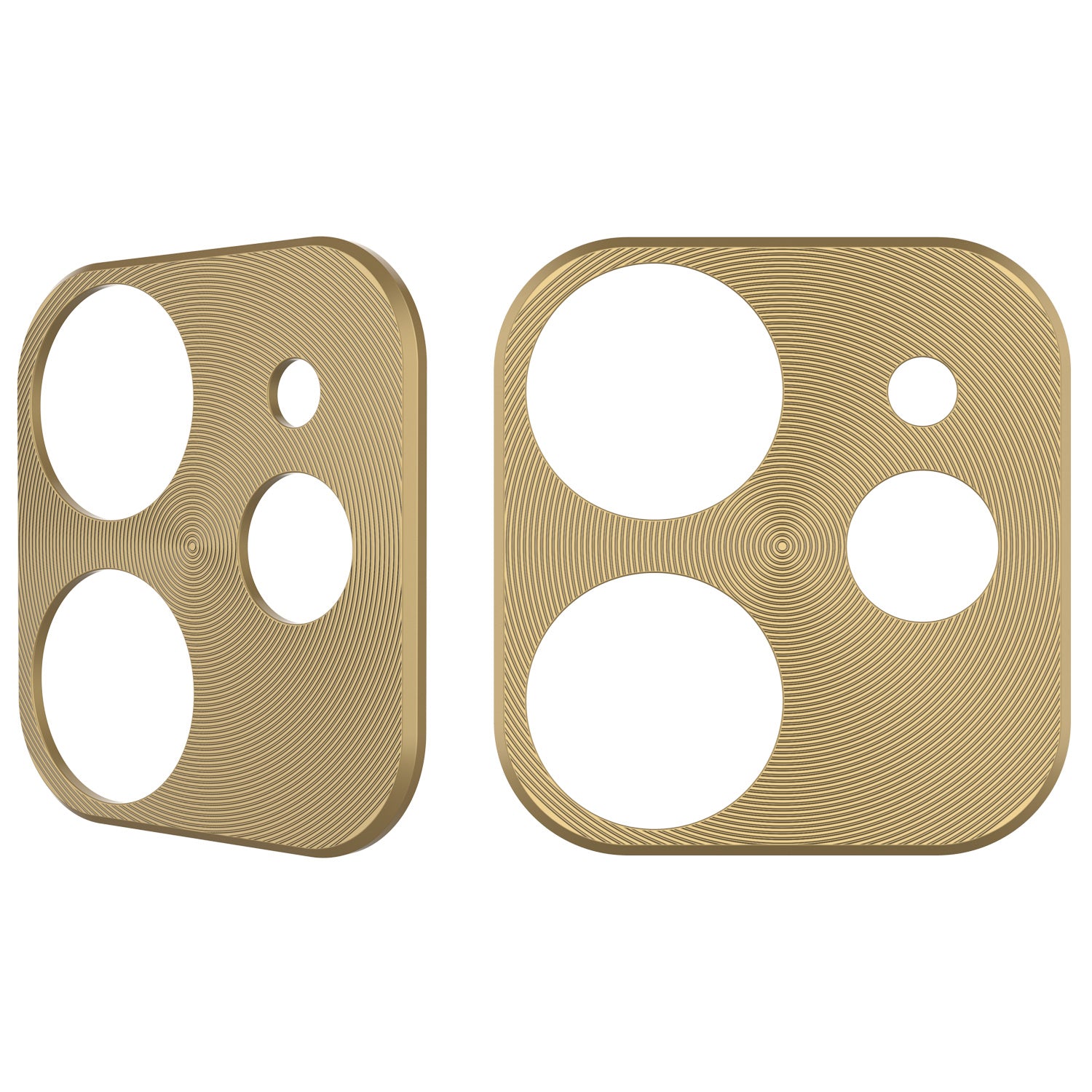 Punkcase iPhone 11 Camera Protector Ring [Gold]