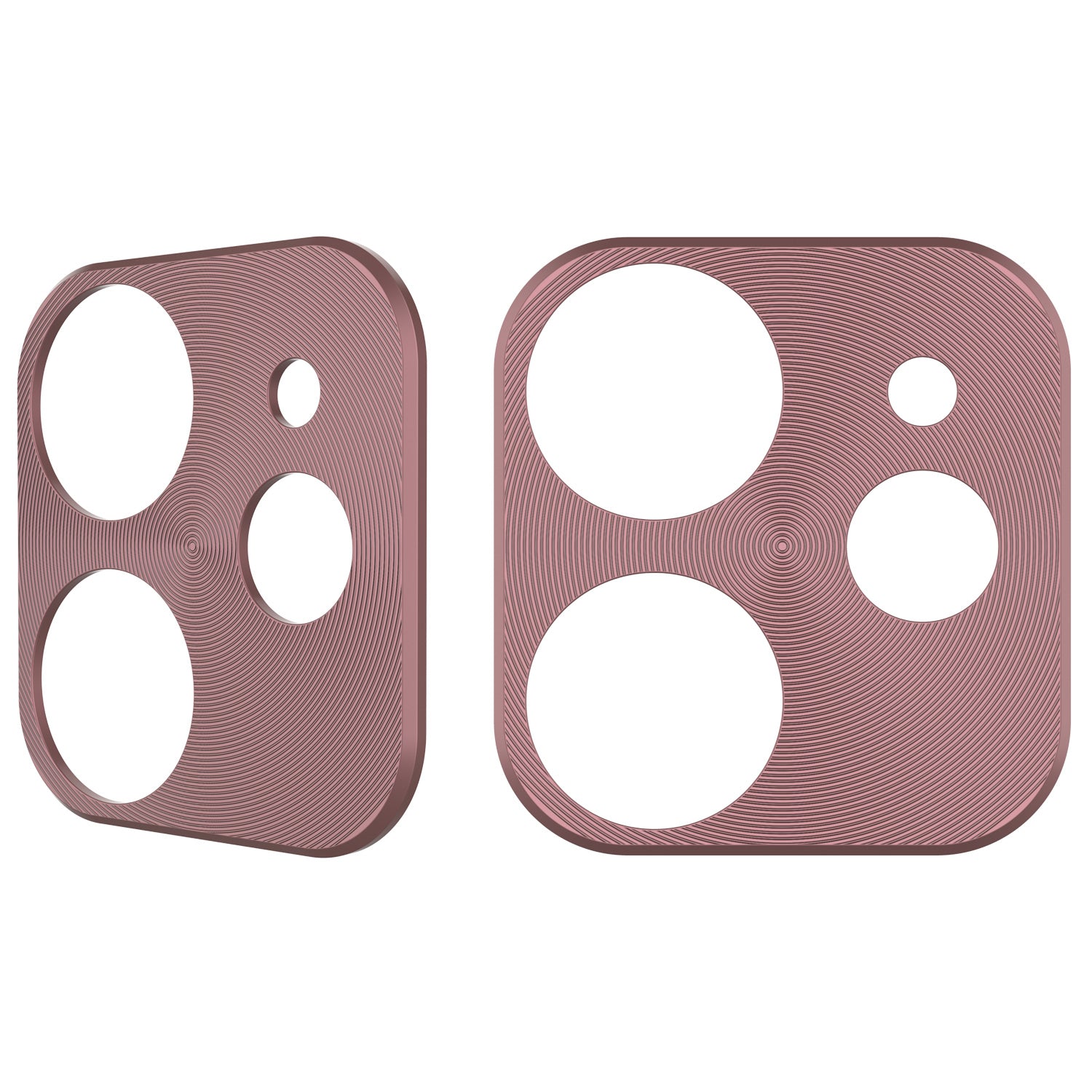 Punkcase iPhone 11 Camera Protector Ring [Rose-Gold]