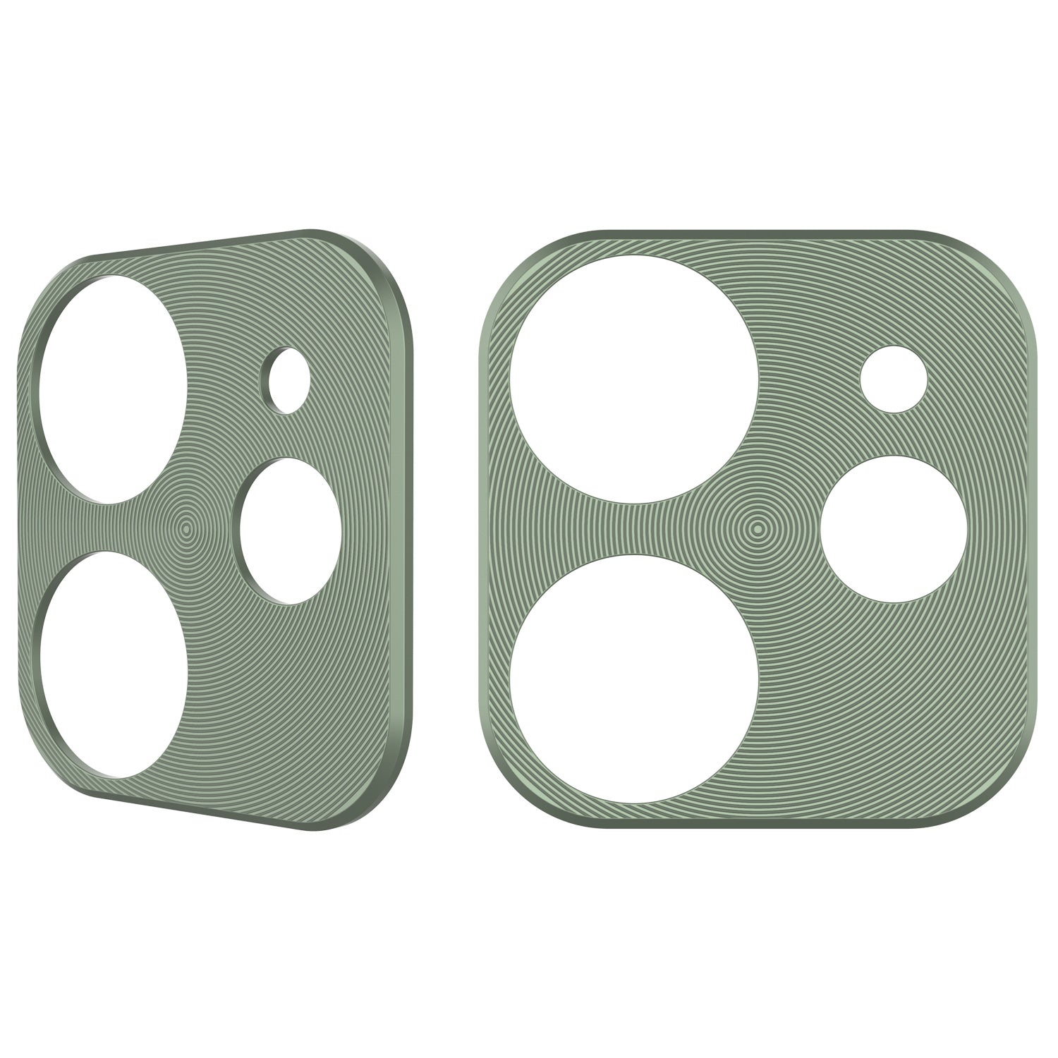 Punkcase iPhone 11 Camera Protector Ring [Green]