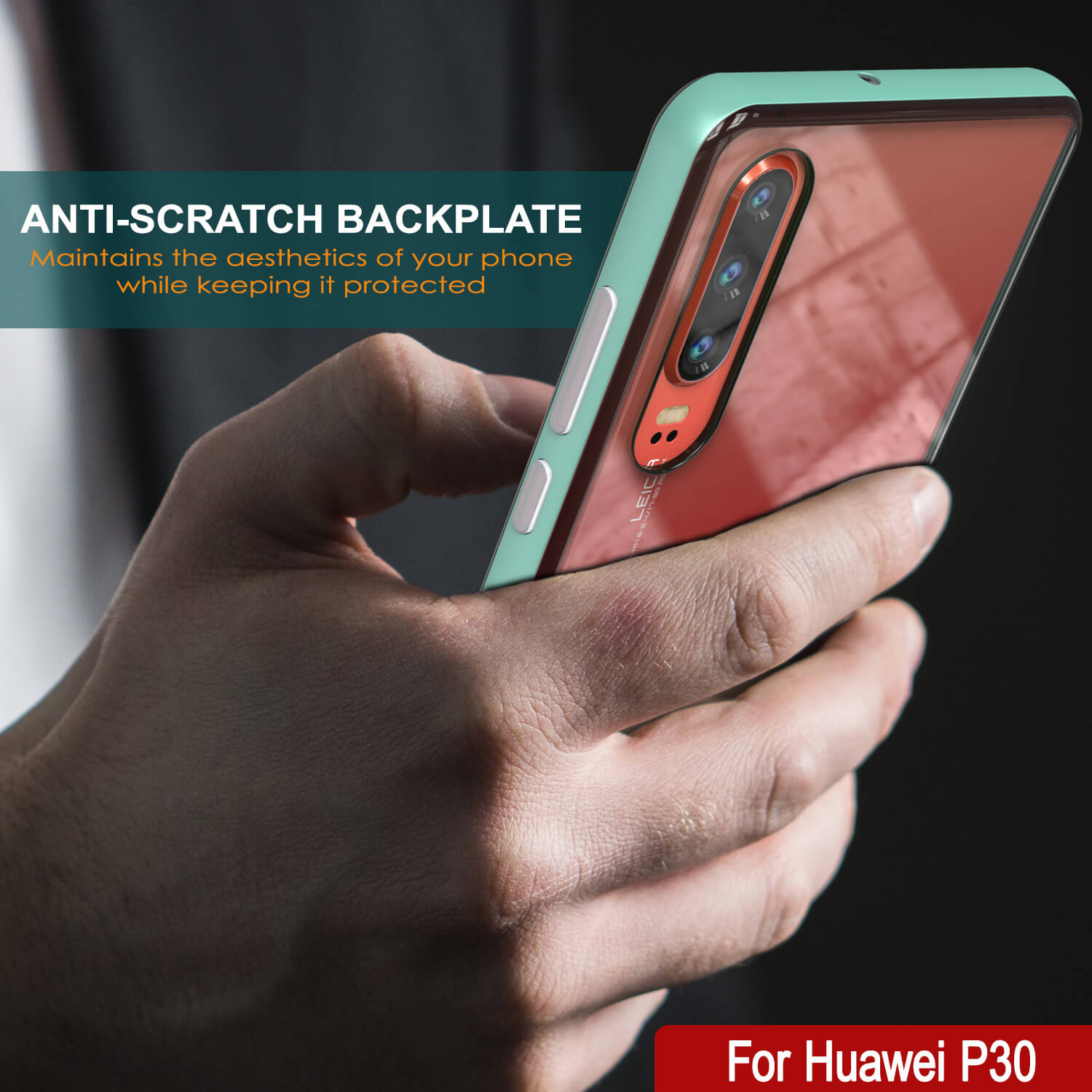 Punkcase P30 Case [Lucid 3.0 Series] Armor Cover [Teal]