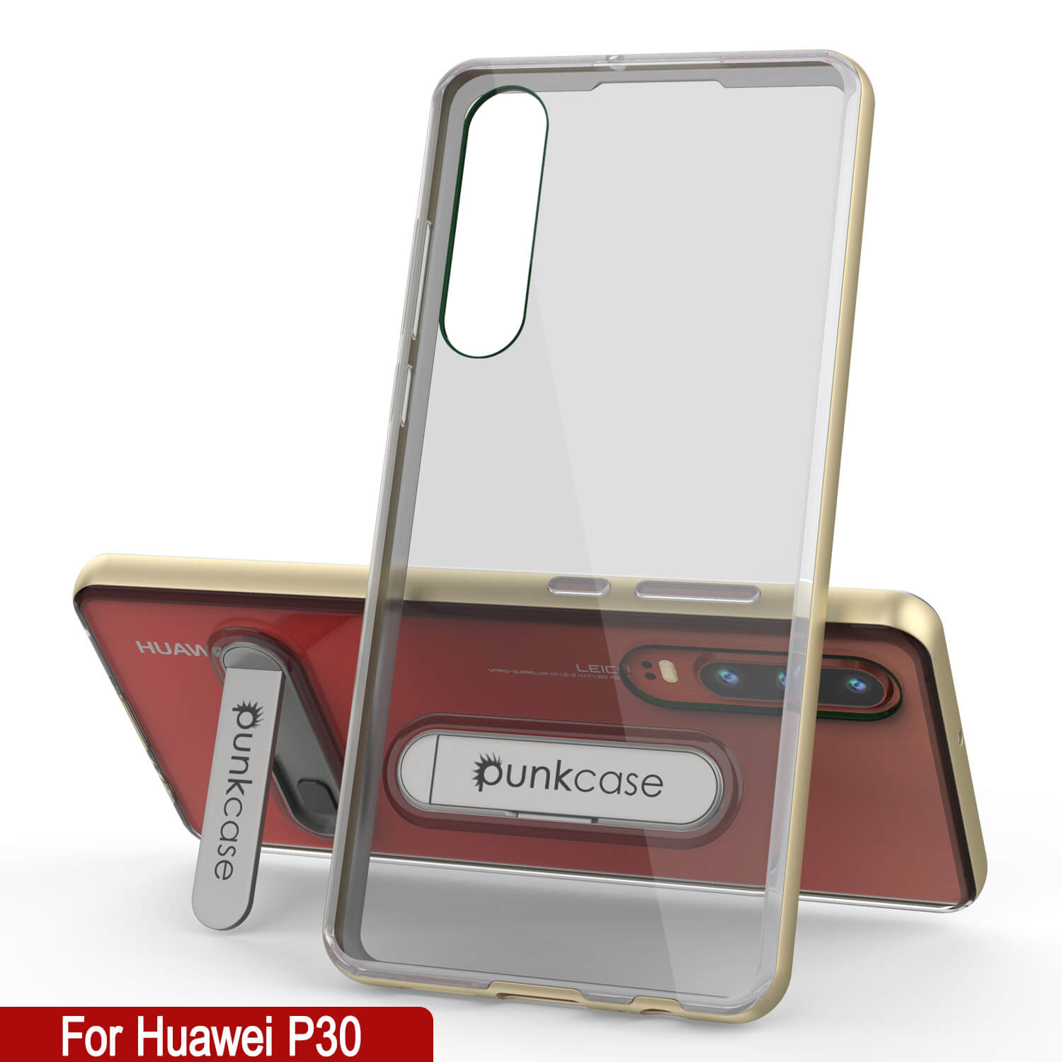 Punkcase P30 Pro Case [Lucid 3.0 Series] Armor Cover [Gold]