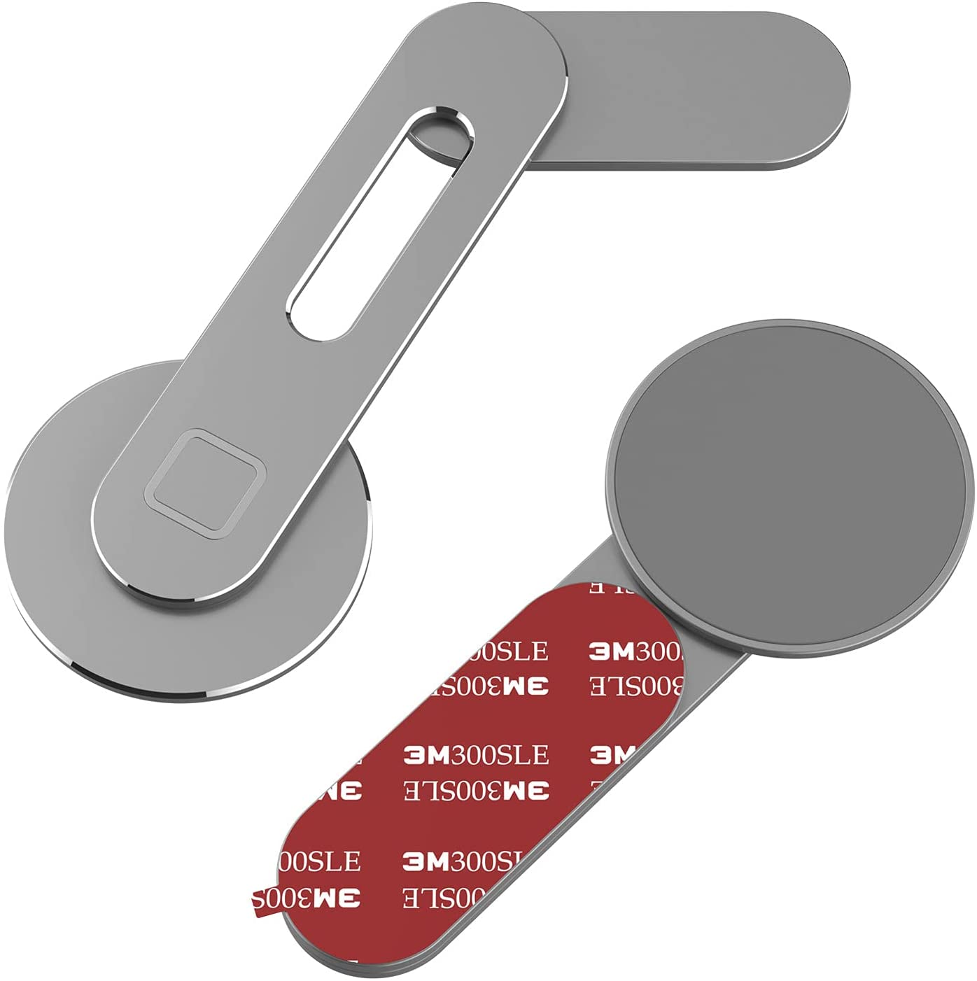 Punkcase Laptop Phone Holder Stand [Silver]