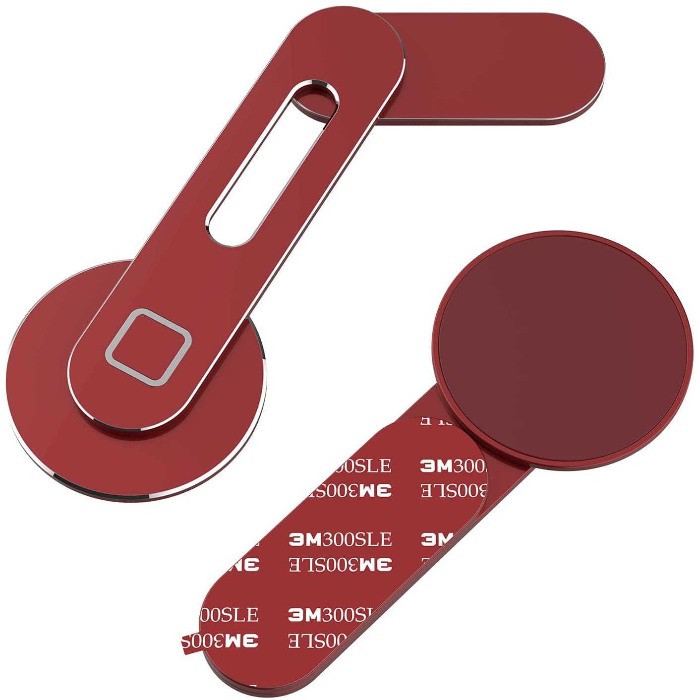 Punkcase Laptop Phone Holder Stand [Red]