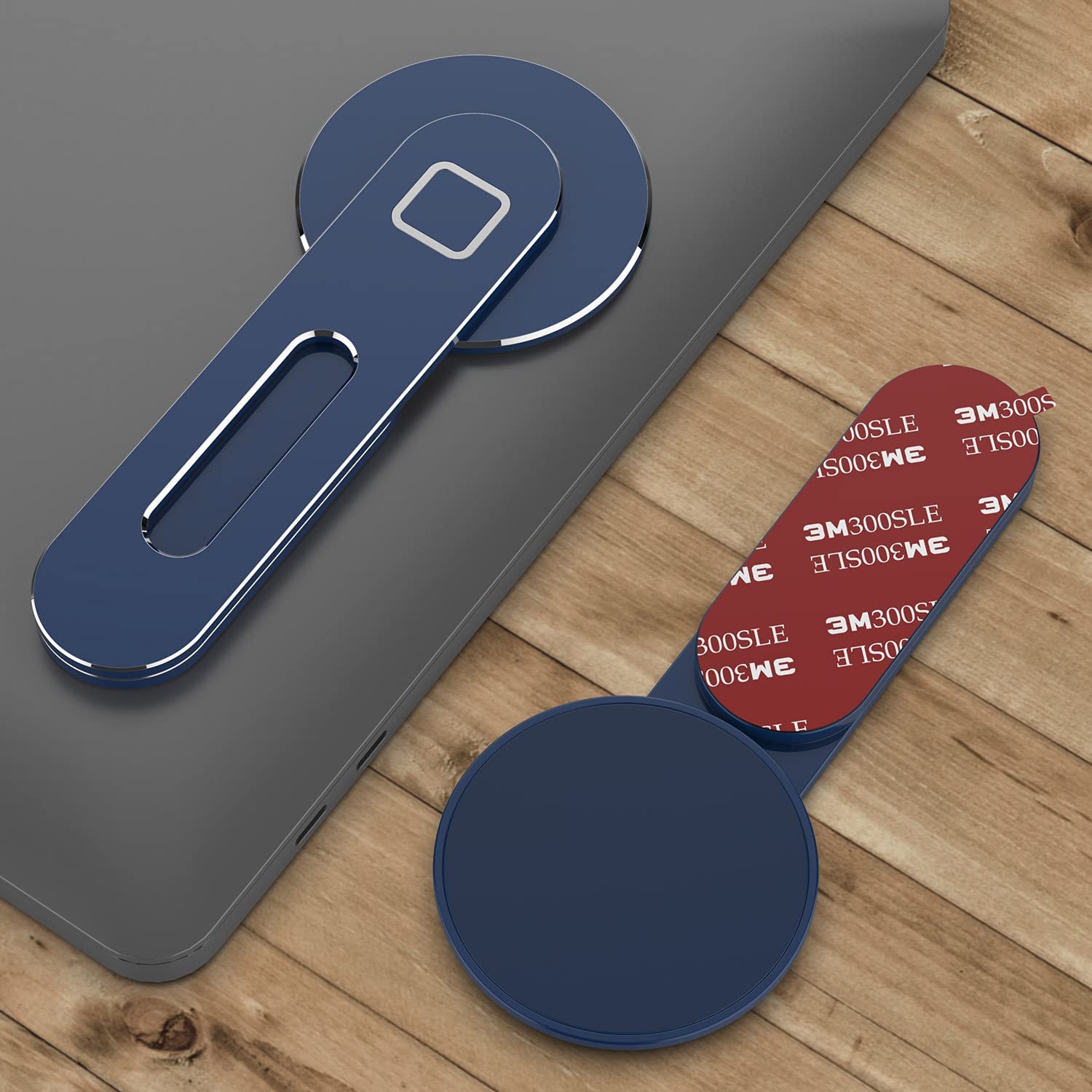 Punkcase Laptop Phone Holder Stand [Blue]