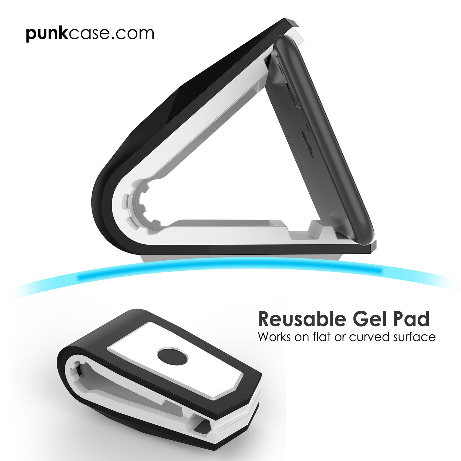 Viper Car Phone Holder White, Universal Dashboard Mount for all Smartphones