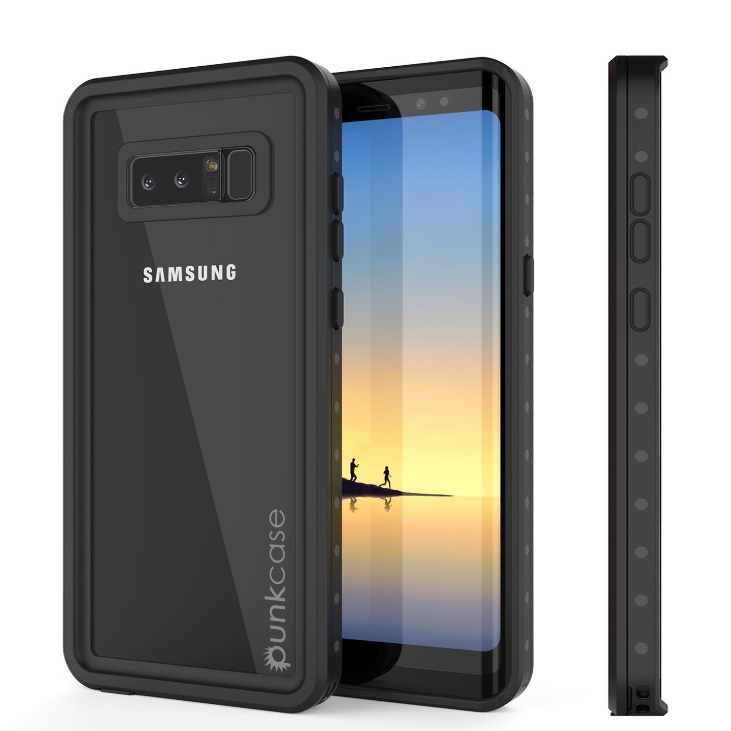 Galaxy Note Waterproof Case Punkсase StudStar Clear Thin