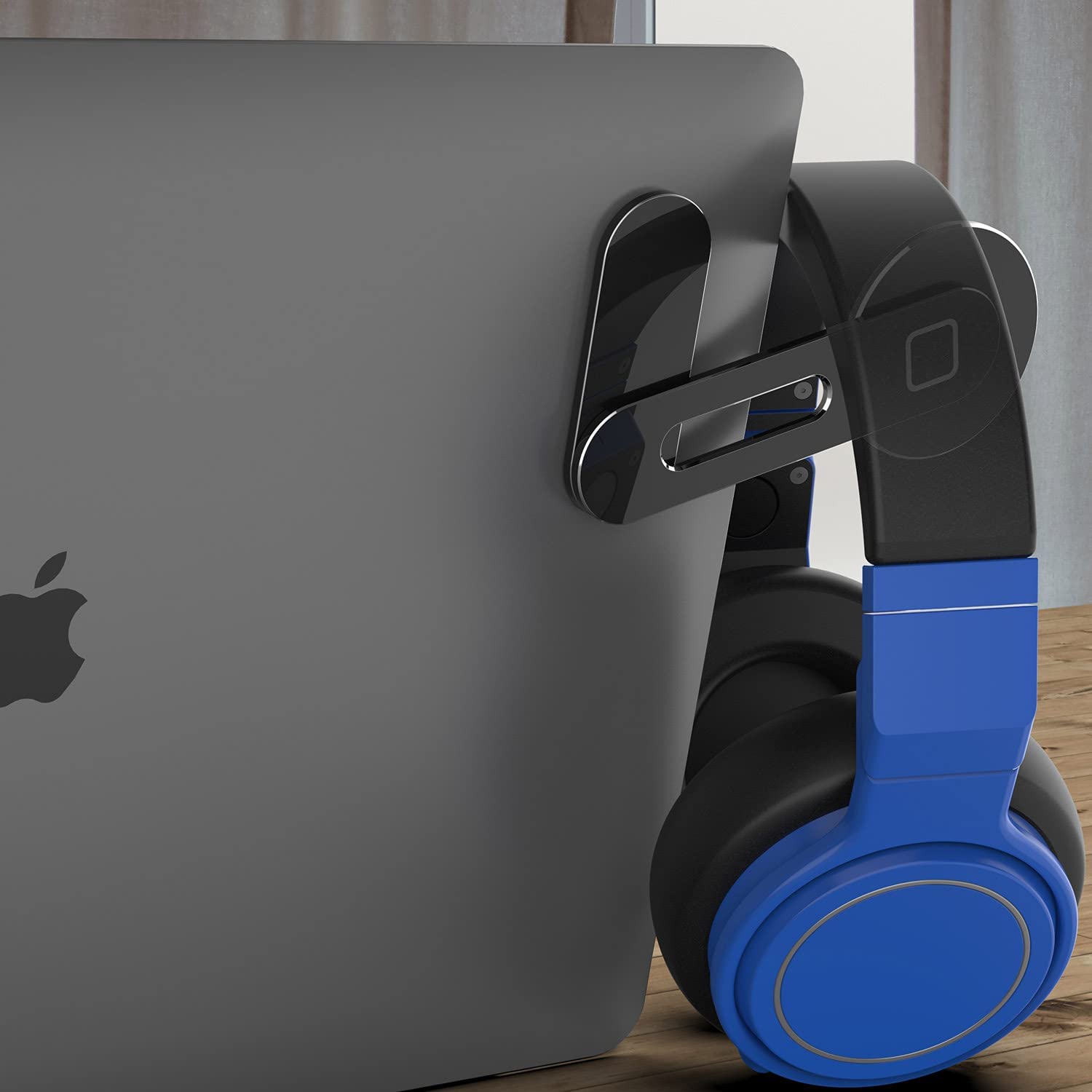 Punkcase Laptop Phone Holder Stand [Black]