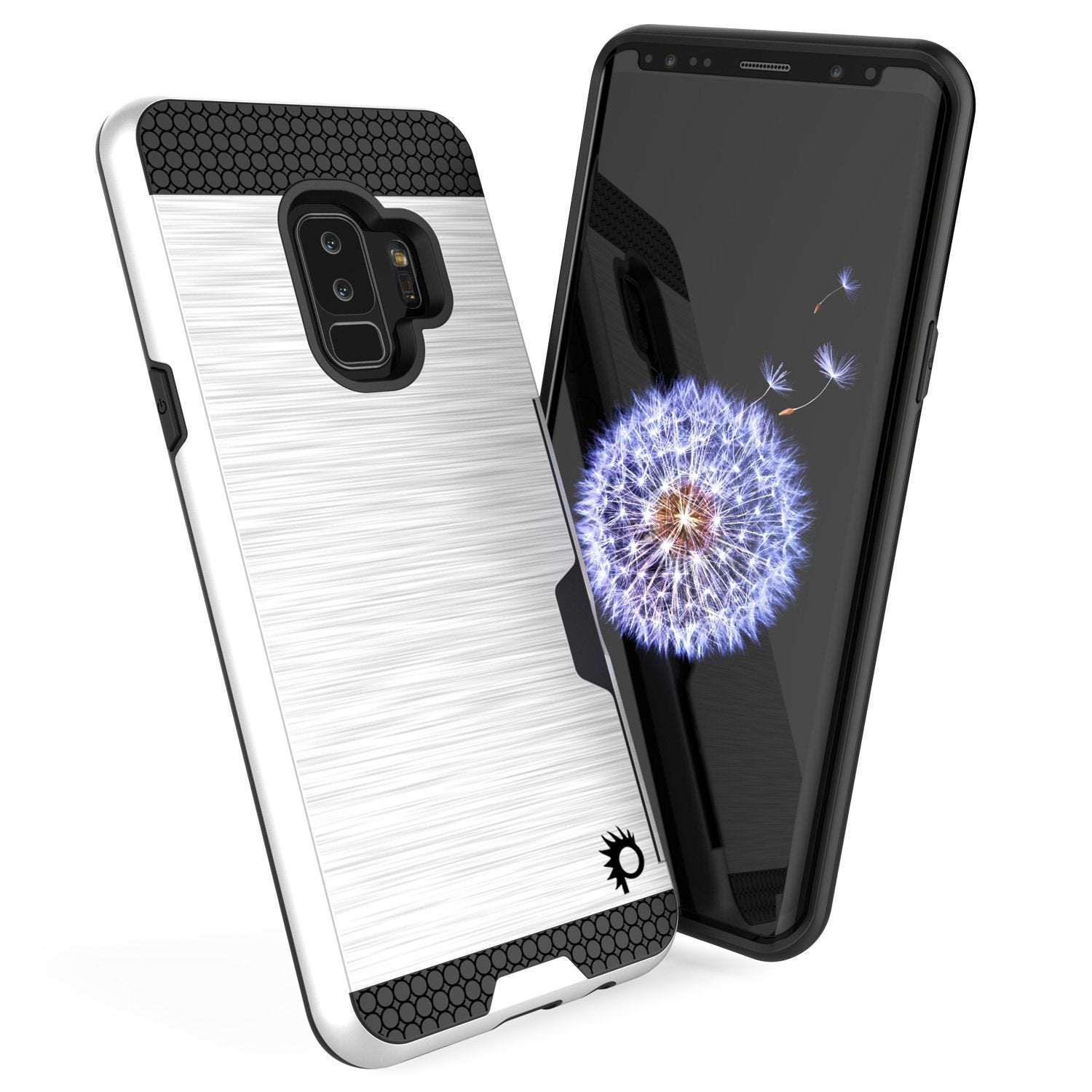Galaxy S9 Plus Case, PUNKcase [SLOT Series] [Slim Fit] Dual-Layer Armor Cover