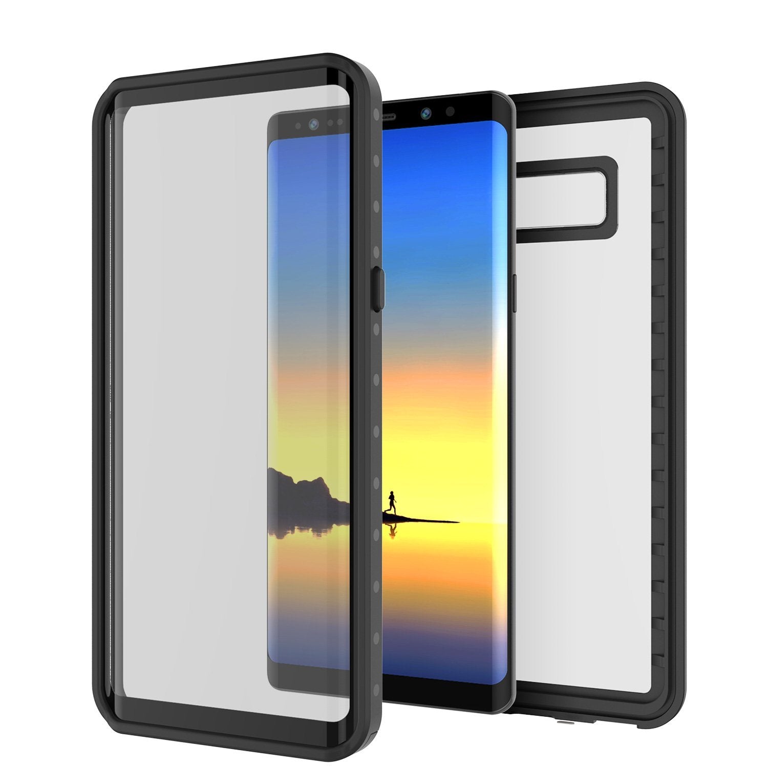 Galaxy Note 8 Waterproof Case Punkсase StudStar Clear Thin 6.6ft Underwater IP68 Shock/Snow Proof