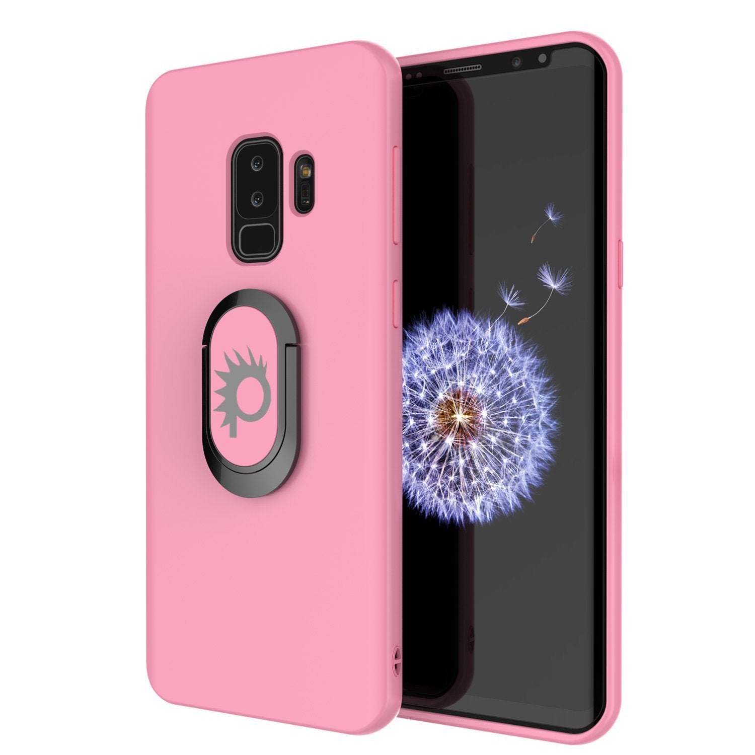 Galaxy S10+ Plus, Punkcase Magnetix Protective TPU Cover W/ Kickstand, Sceen Protector[Pink]