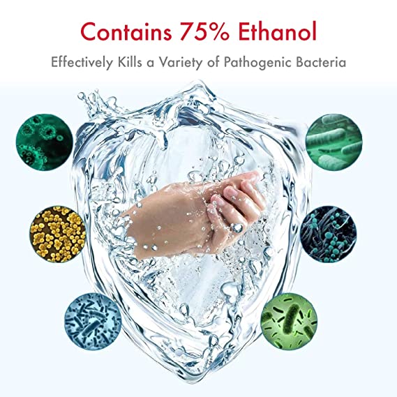 GOTDYA Rinse Free Hand Sanitizer (8 Pack)