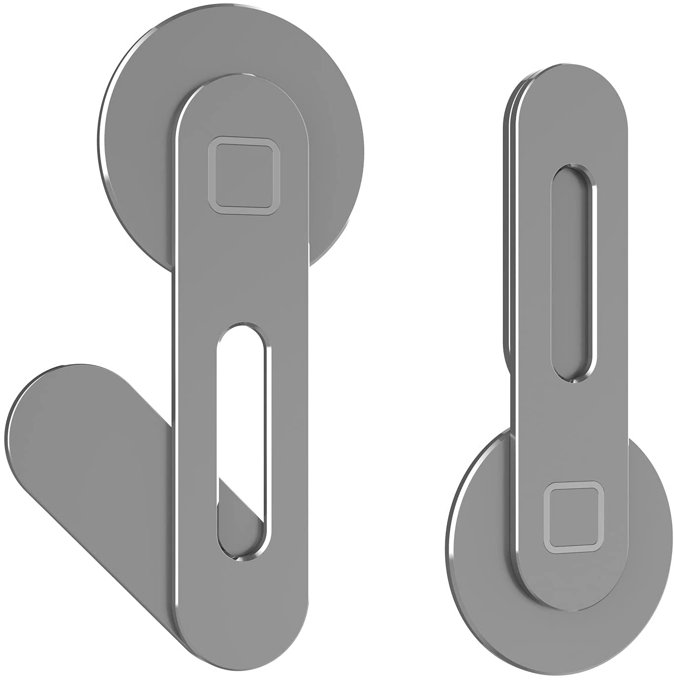 Punkcase Laptop Phone Holder Stand [Silver]