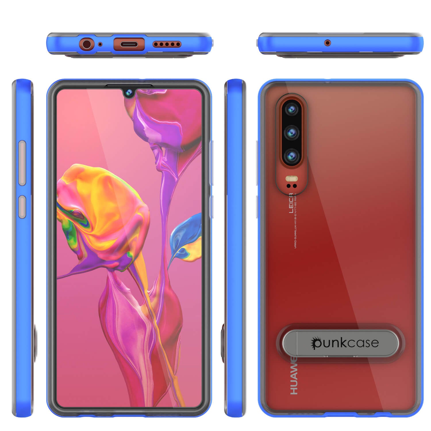 Punkcase P30 Case [Lucid 3.0 Series] Armor Cover [Blue]