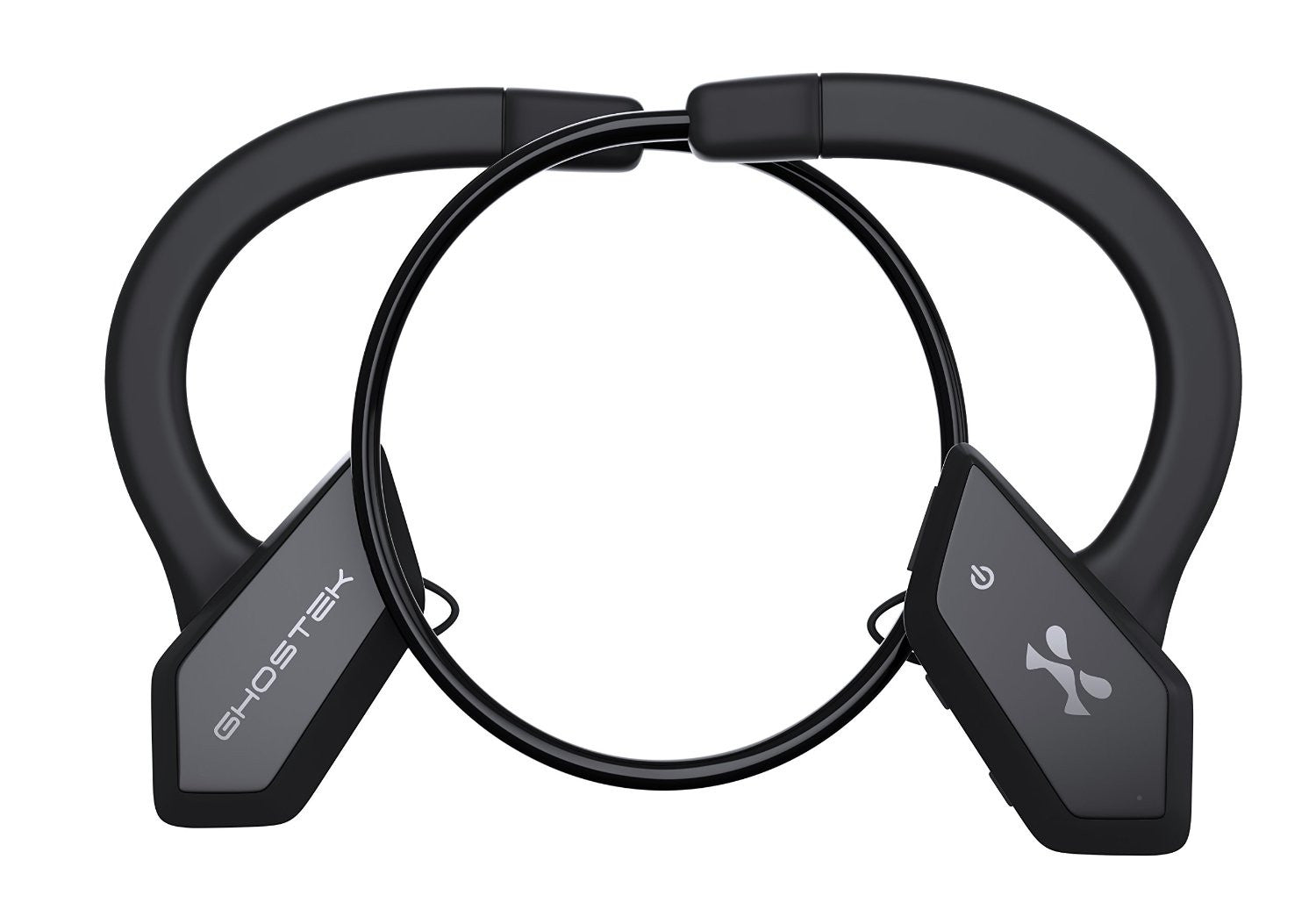 Headphones Bluetooth, Ghostek Earblades Black Sweatproof Bluetooth 4.1 Headphones Water Resistant