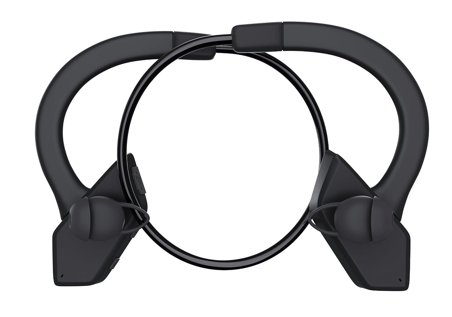 Headphones Bluetooth, Ghostek Earblades Black Sweatproof Bluetooth 4.1 Headphones Water Resistant