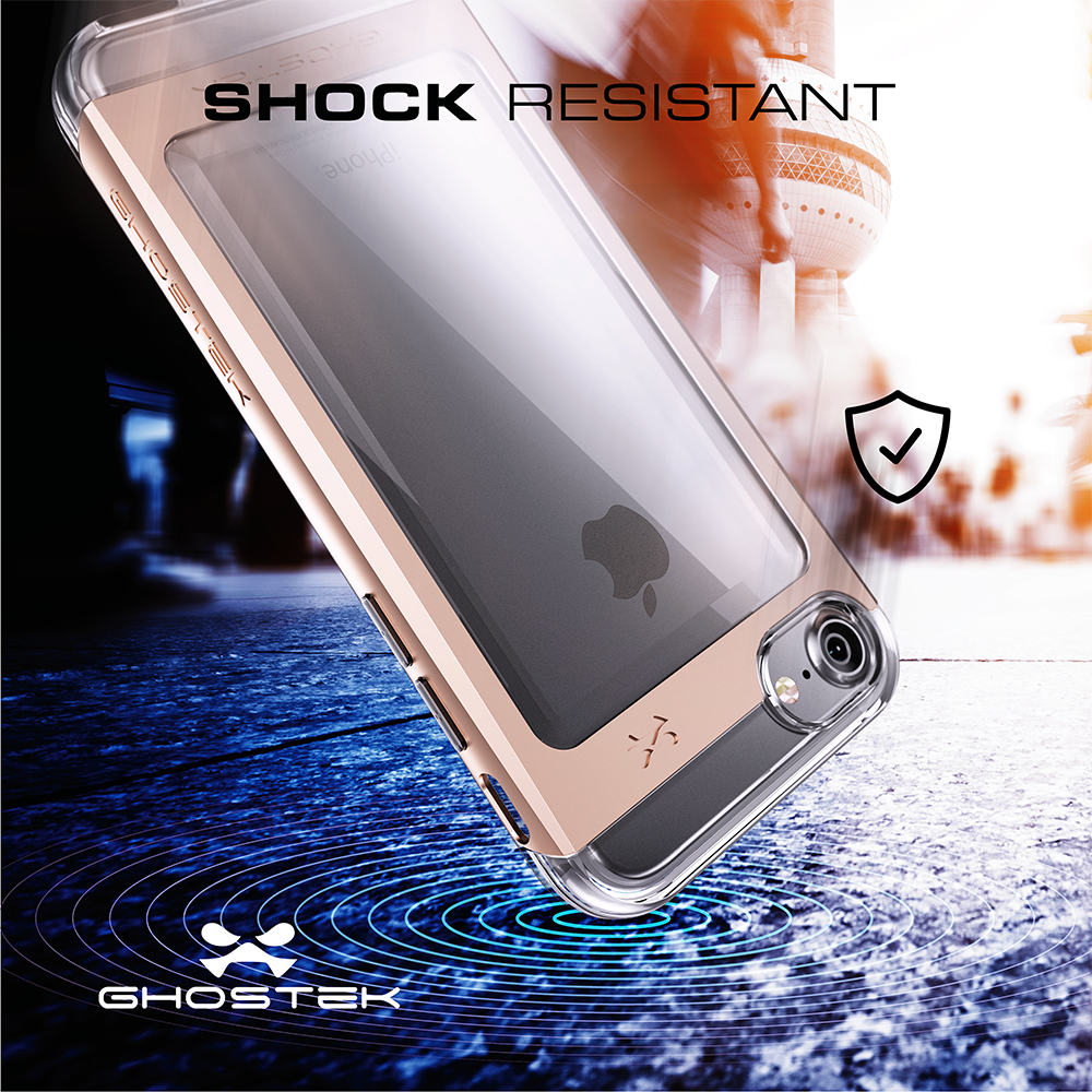 iPhone 8 Case, Ghostek® Cloak 2.0 Teal w/ Explosion-Proof Screen Protector | Aluminum Frame