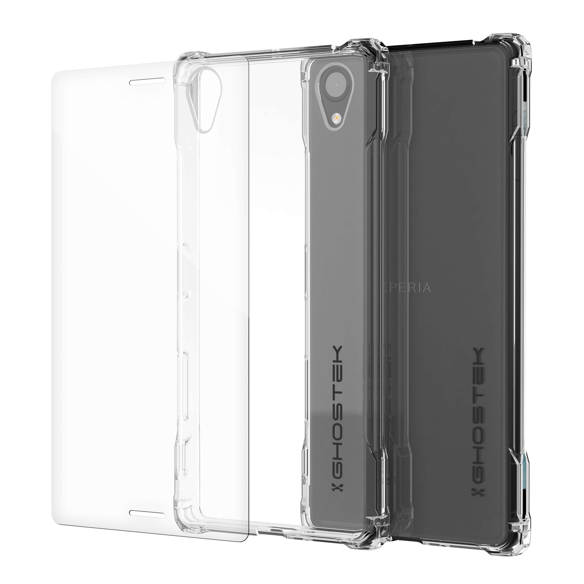 Xperia X Case, Ghostek® Covert Clear Series | Clear TPU | Warranty | Screen Protector | Ultra Fit