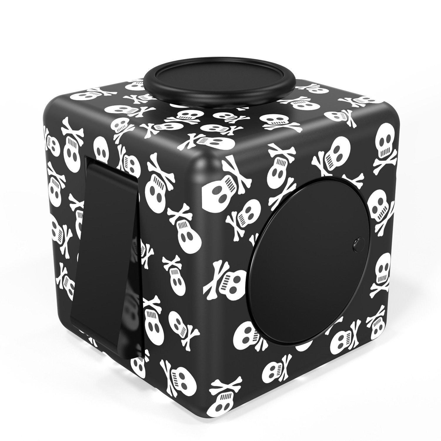 Cubo dado anti estrés - Fidget cube blanco y negro - FangoToys