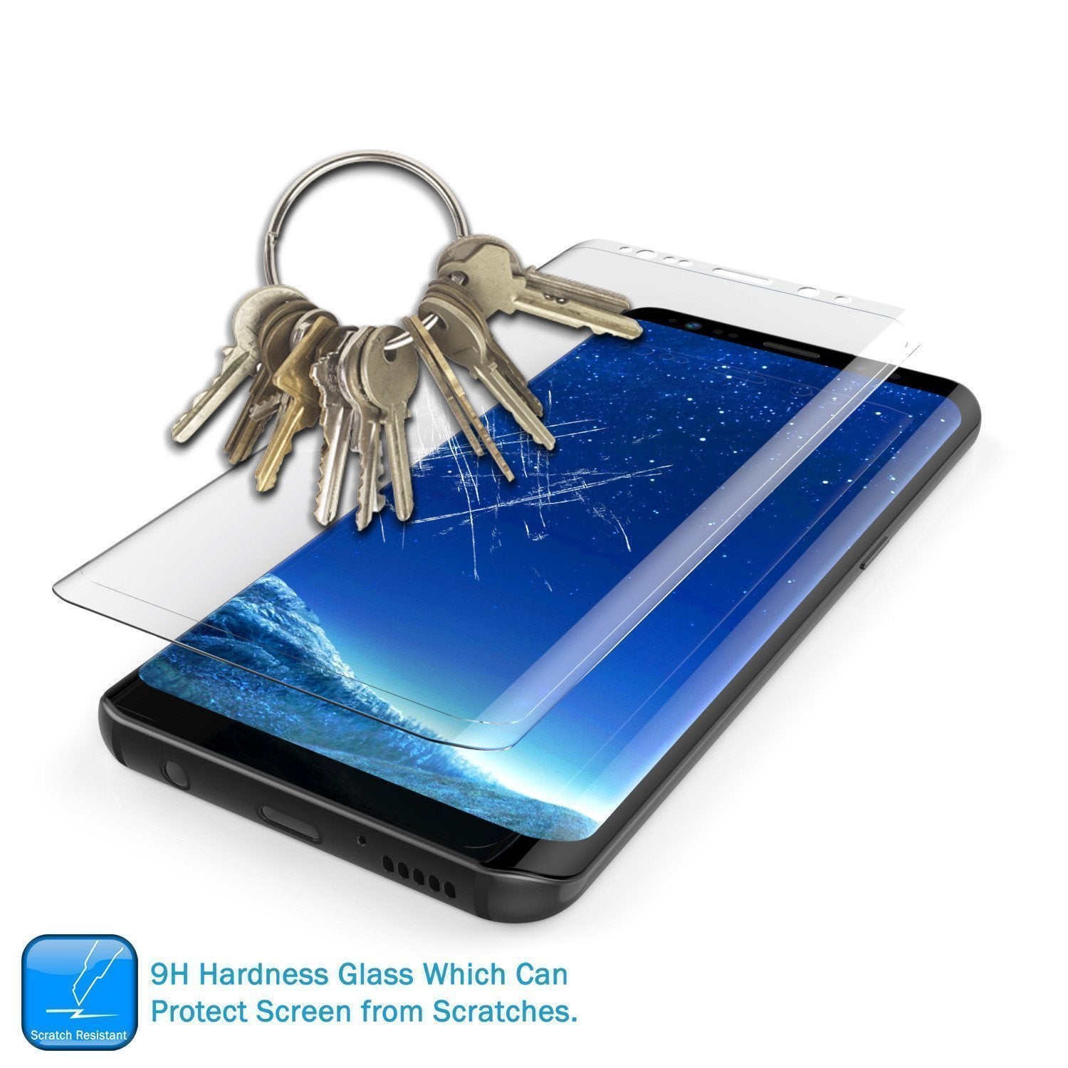 Galaxy S21 Ultra Clear Punkcase Glass SHIELD Tempered Glass Screen Protector 0.33mm Thick 9H Glass