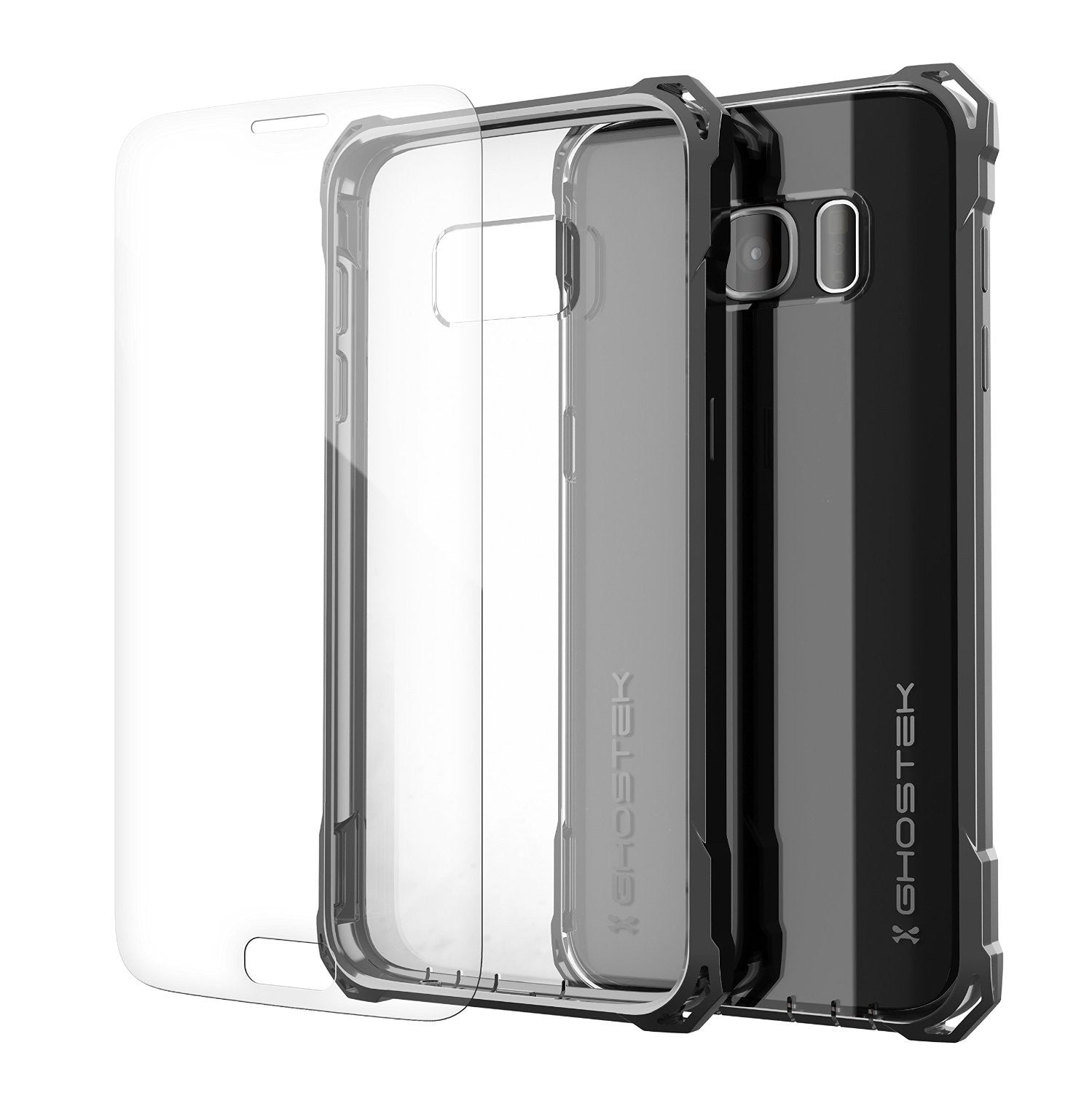 Galaxy S7 Case, Ghostek® Covert Dark Grey Series Premium Impact Cover | Lifetime Warranty Exchange