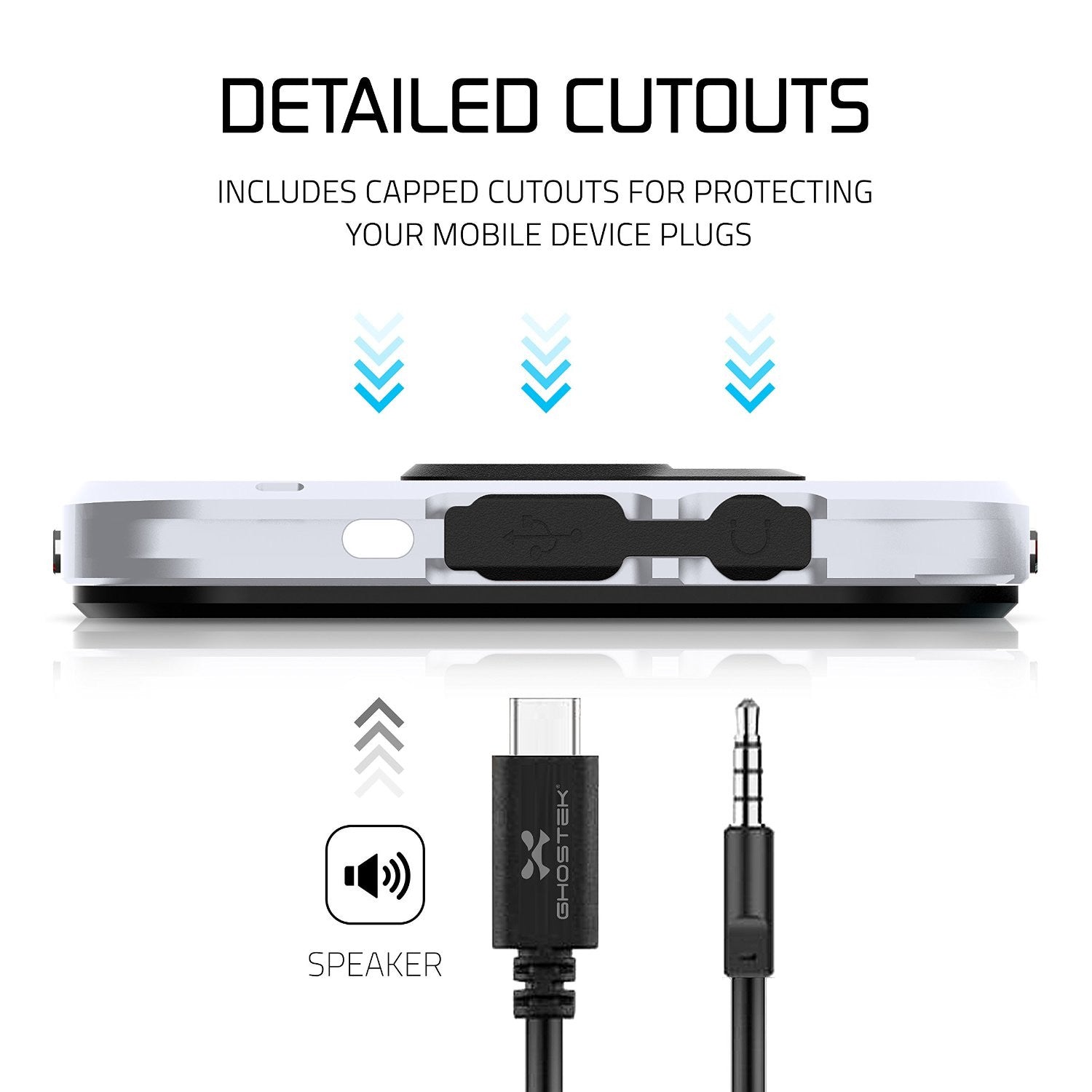 Galaxy S7 Waterproof Case, Ghostek Atomic 2.0 Silver Water/Shock/Dirt/Snow Proof | Lifetime Warranty